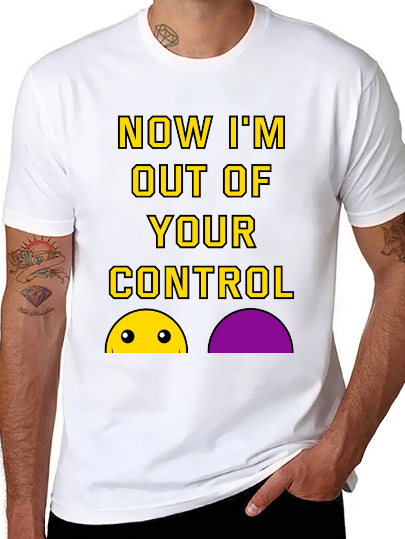 Out of Your Control Graphic T-Shirt - 8