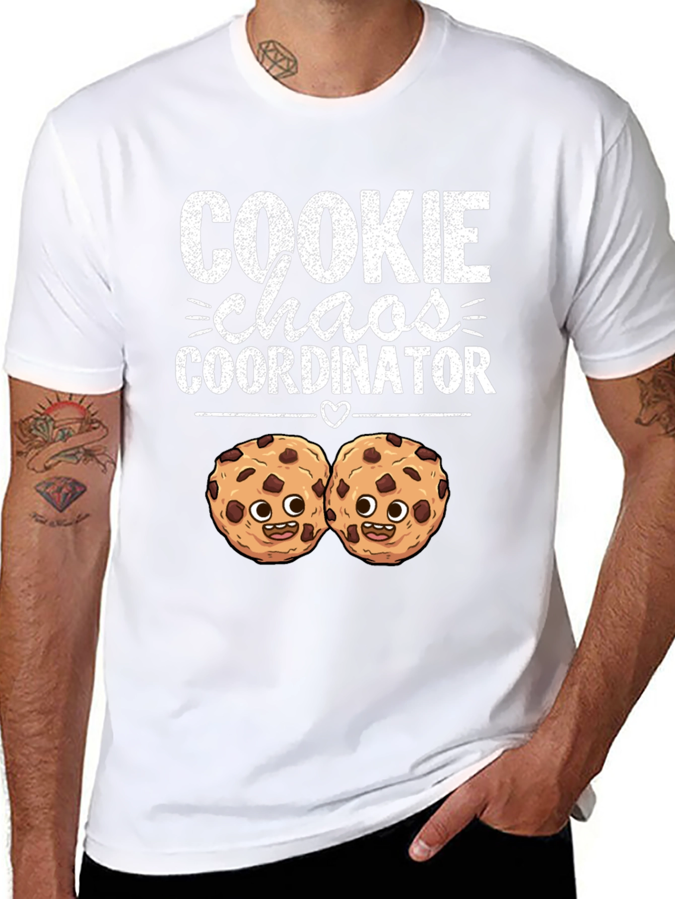 Black Cookie Chaos Coordinator T-Shirt view 8