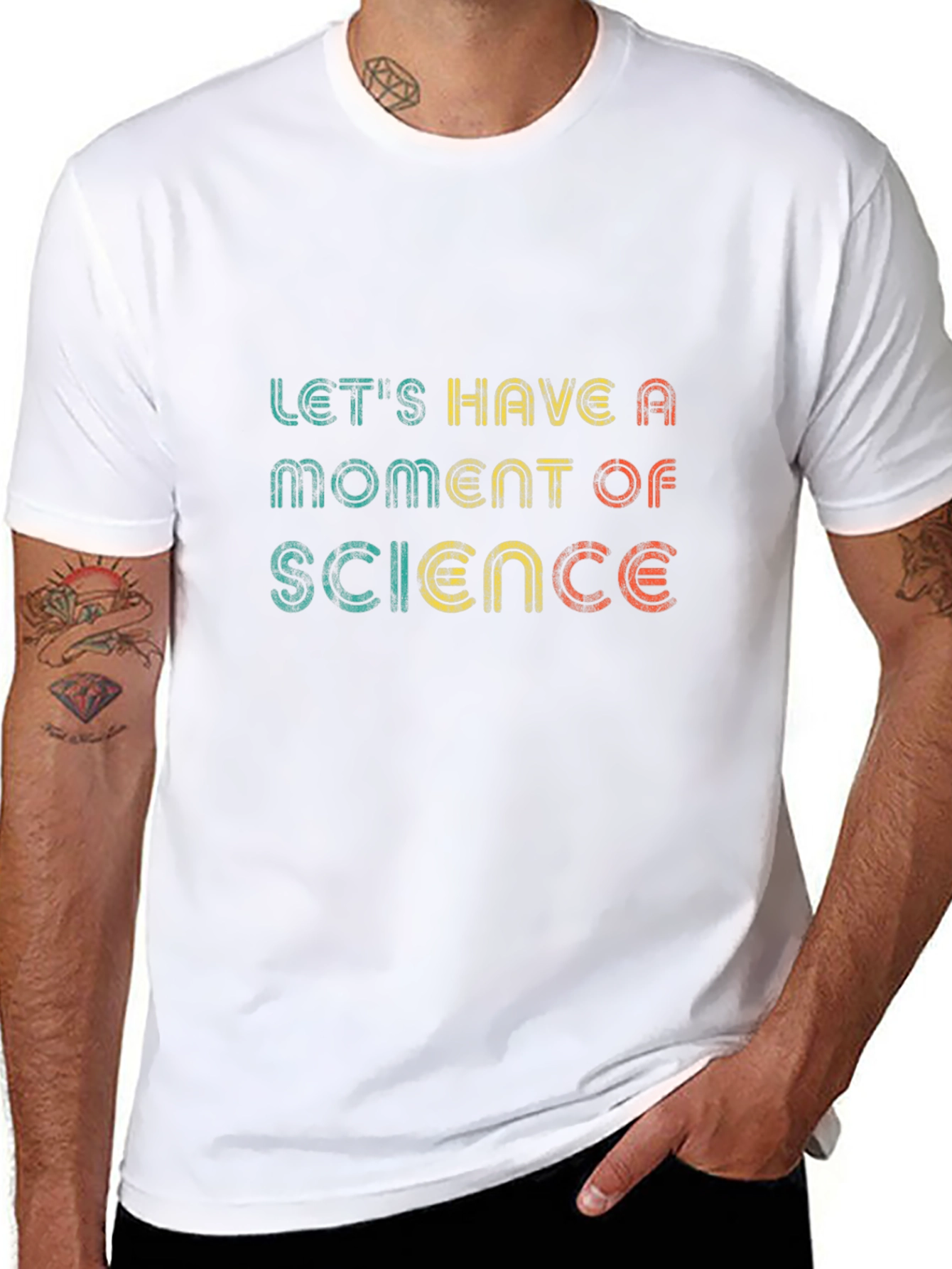 Black Science Moment Graphic Tee view 8