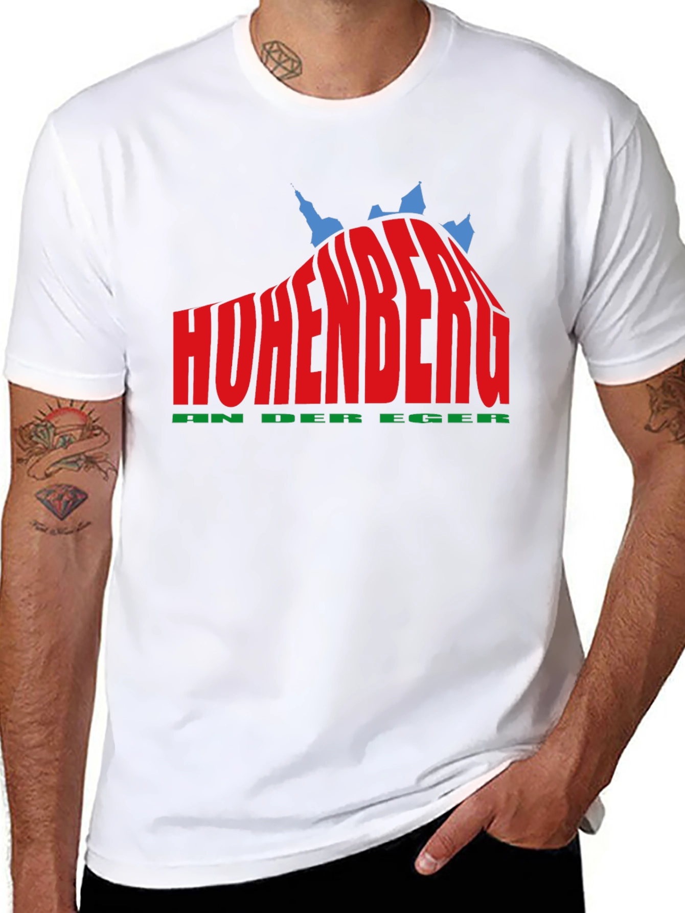 Hohenberg In Der Eger Graphic T-Shirt - 8