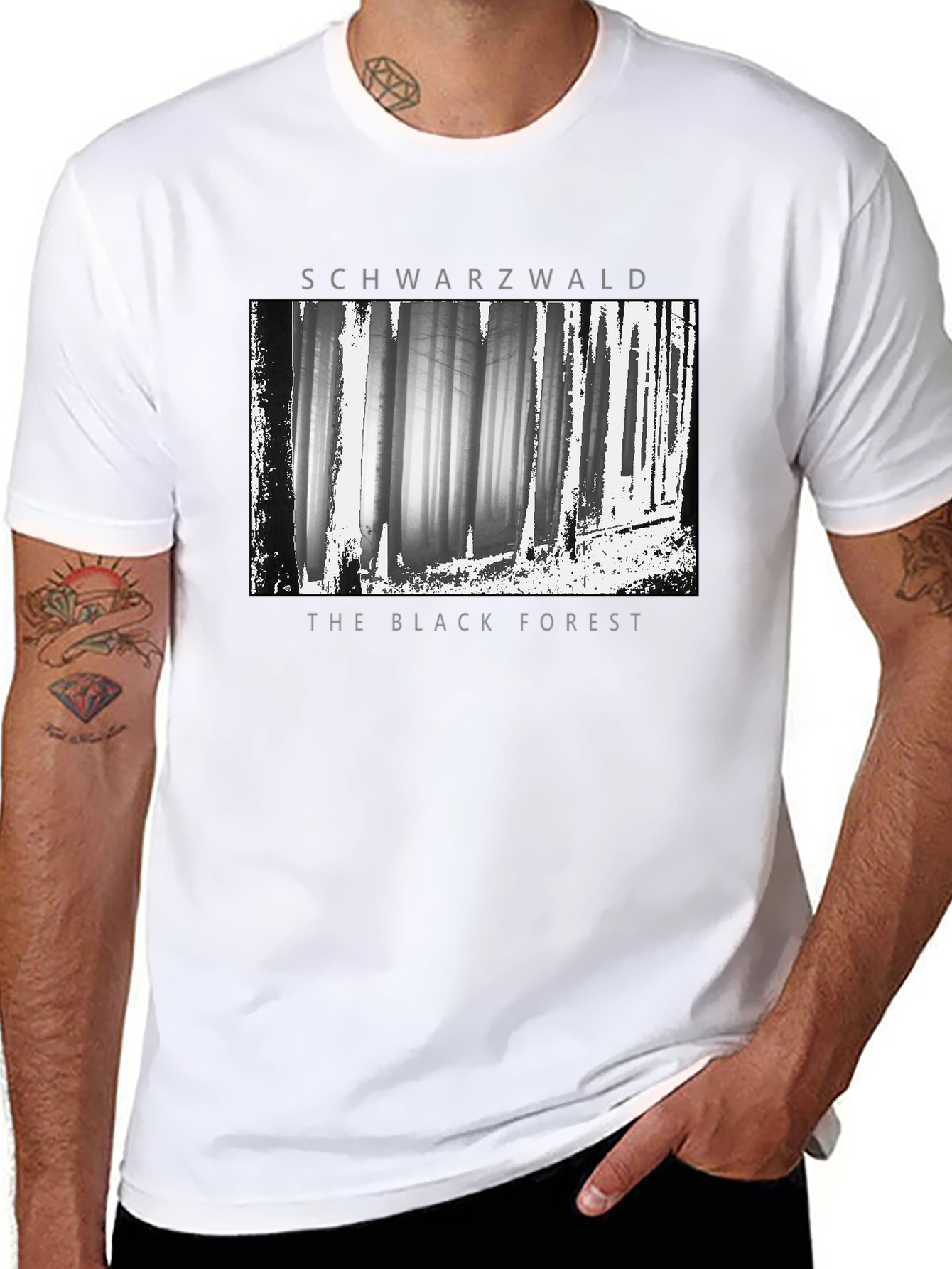 Schwarzwald Black Forest Graphic Tee - 8