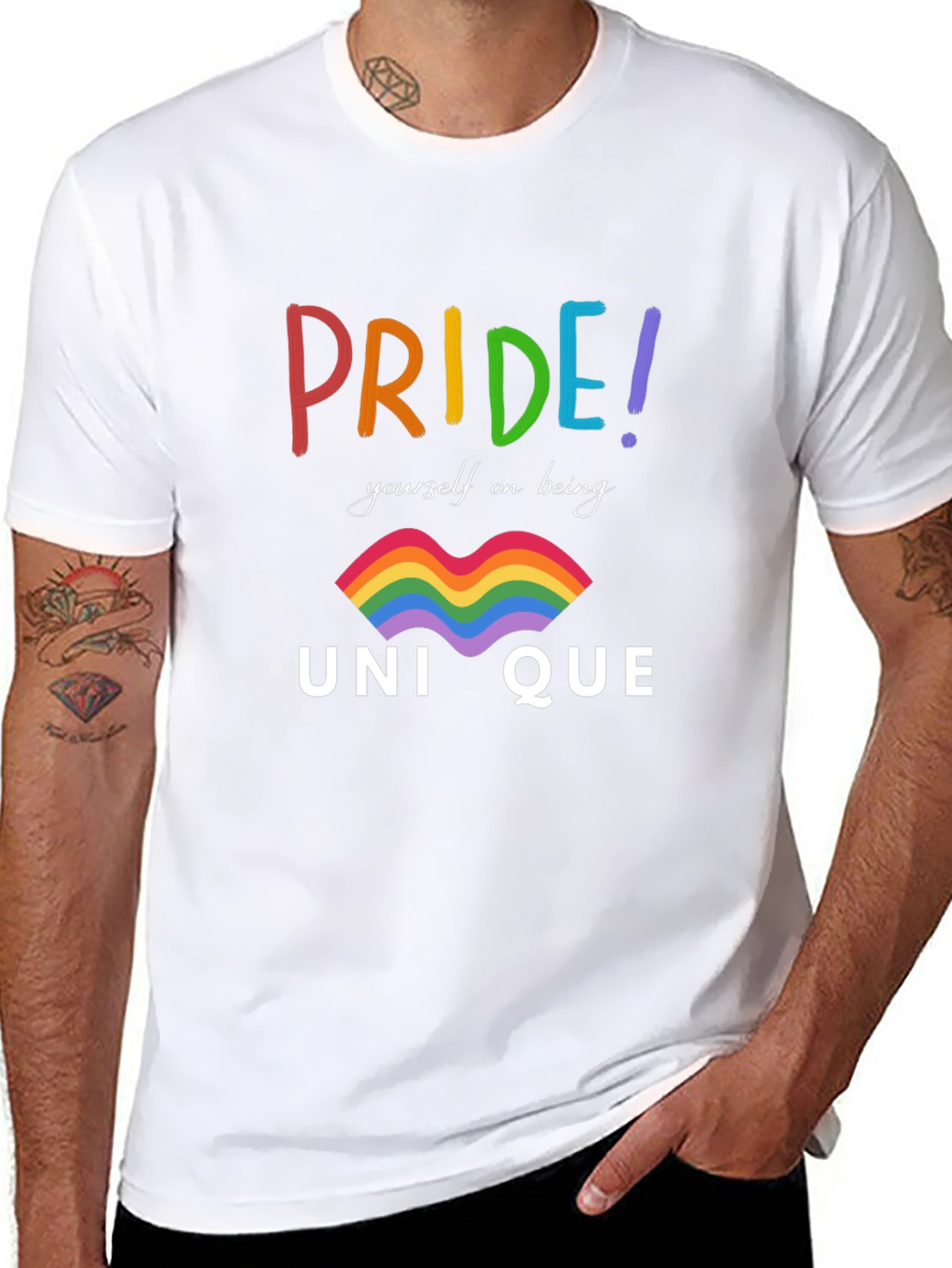 Black Pride! Unique LGBTQ+ T-Shirt view 8