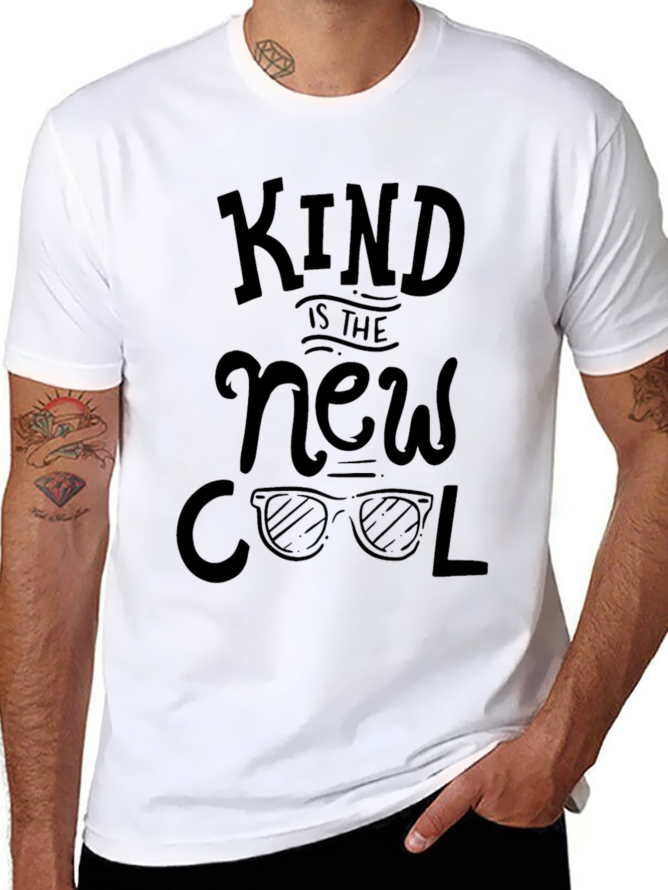 Black Kind is The New Cool Black T-Shirt view 8