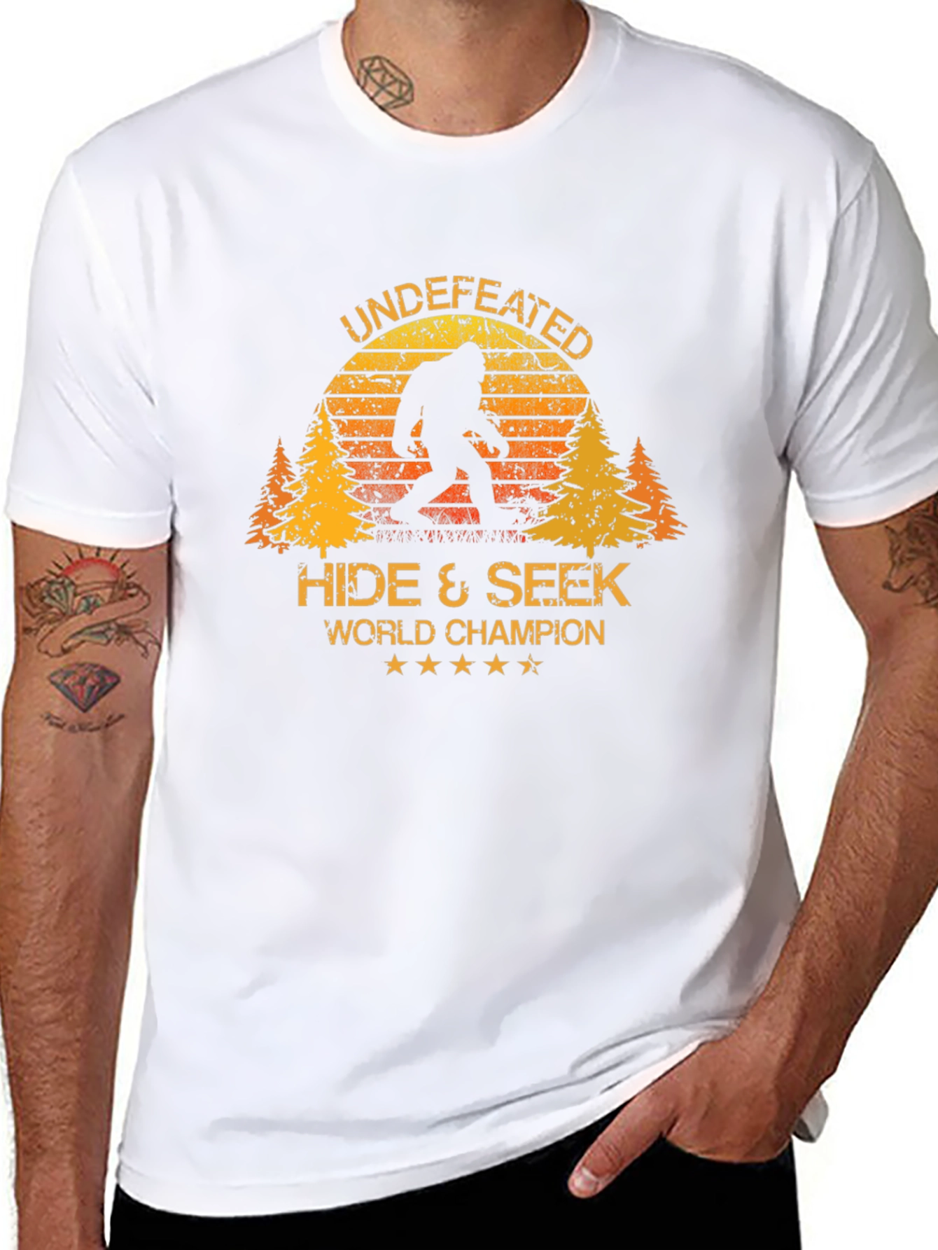 Undefeated Hide & Seek World Champ Graphic Tee - 8