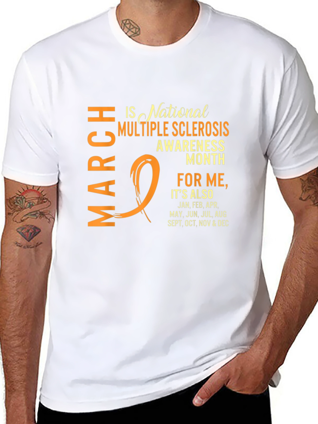 Multiple Sclerosis Awareness Month T-Shirt - 8
