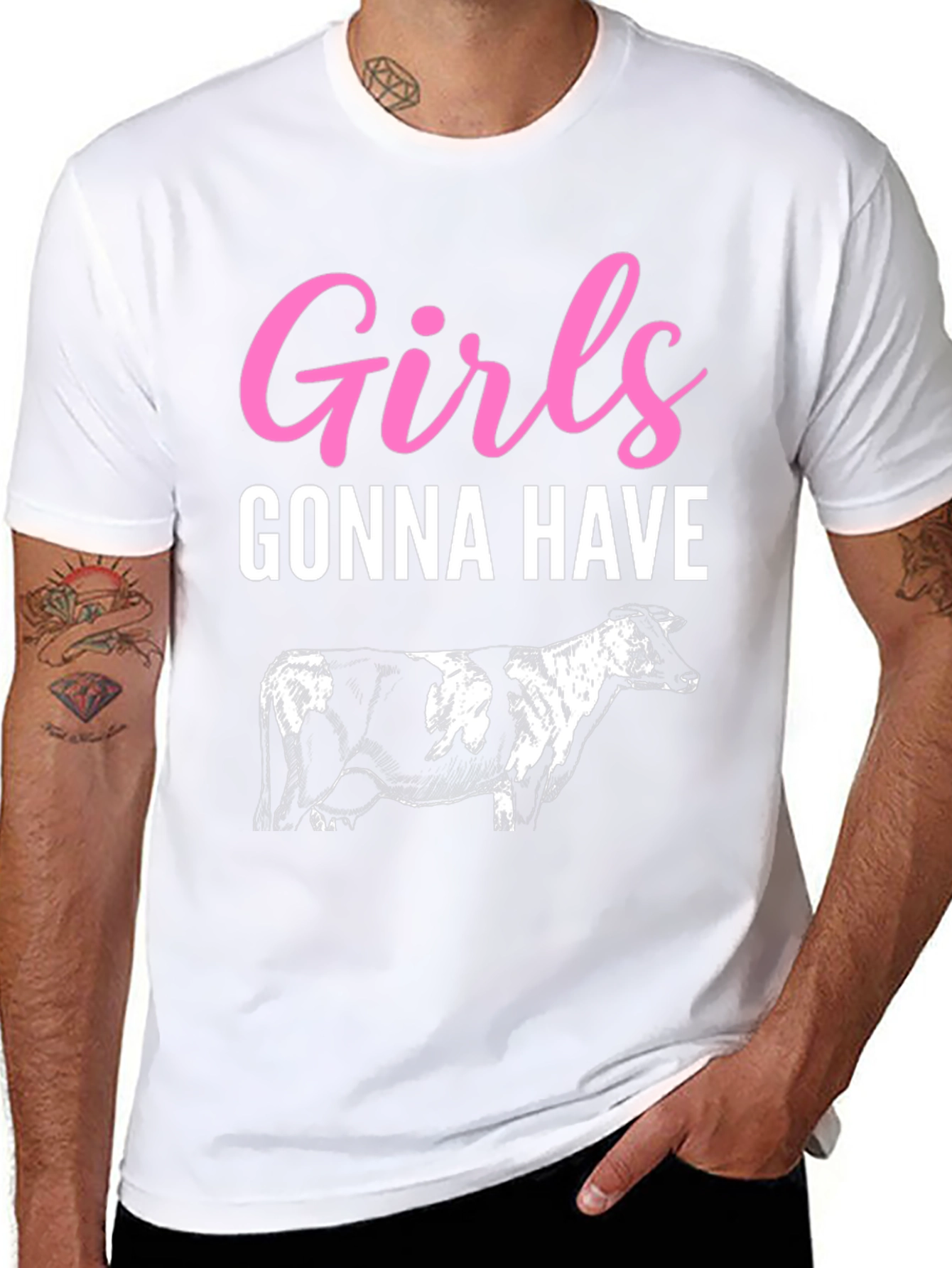 Black Girls Gonna Have Cows T-Shirt view 8