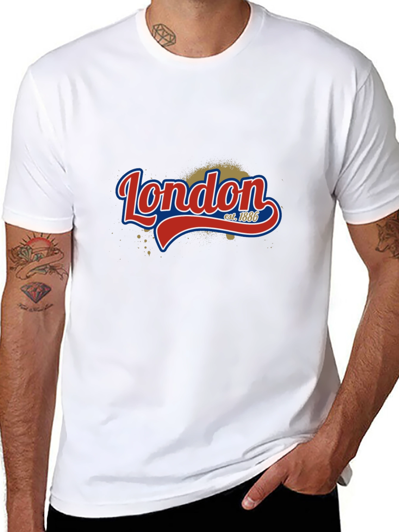 Black London Est. 1886 Graphic Tee - Black view 8