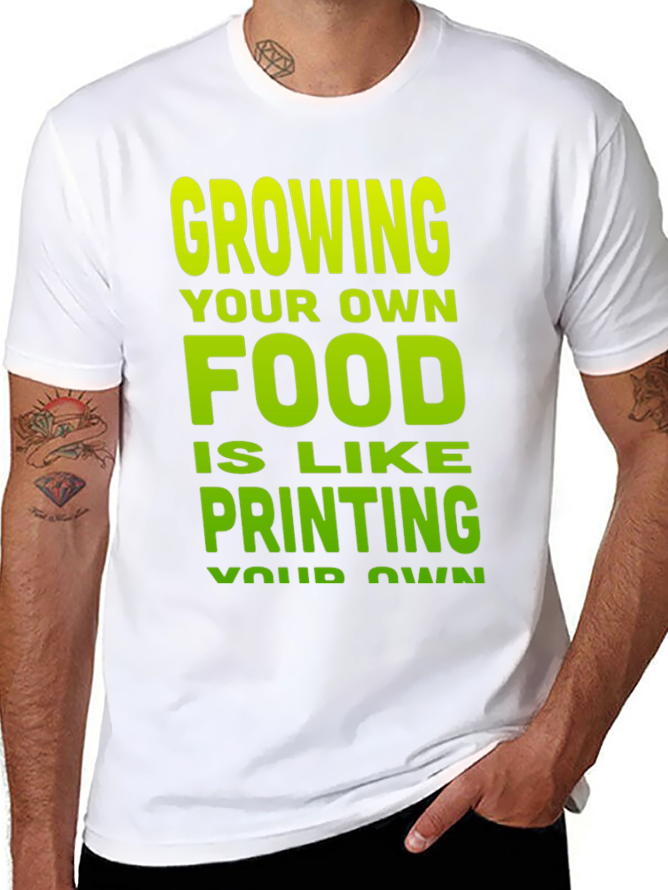 Grow Your Own Food T-Shirt - 8