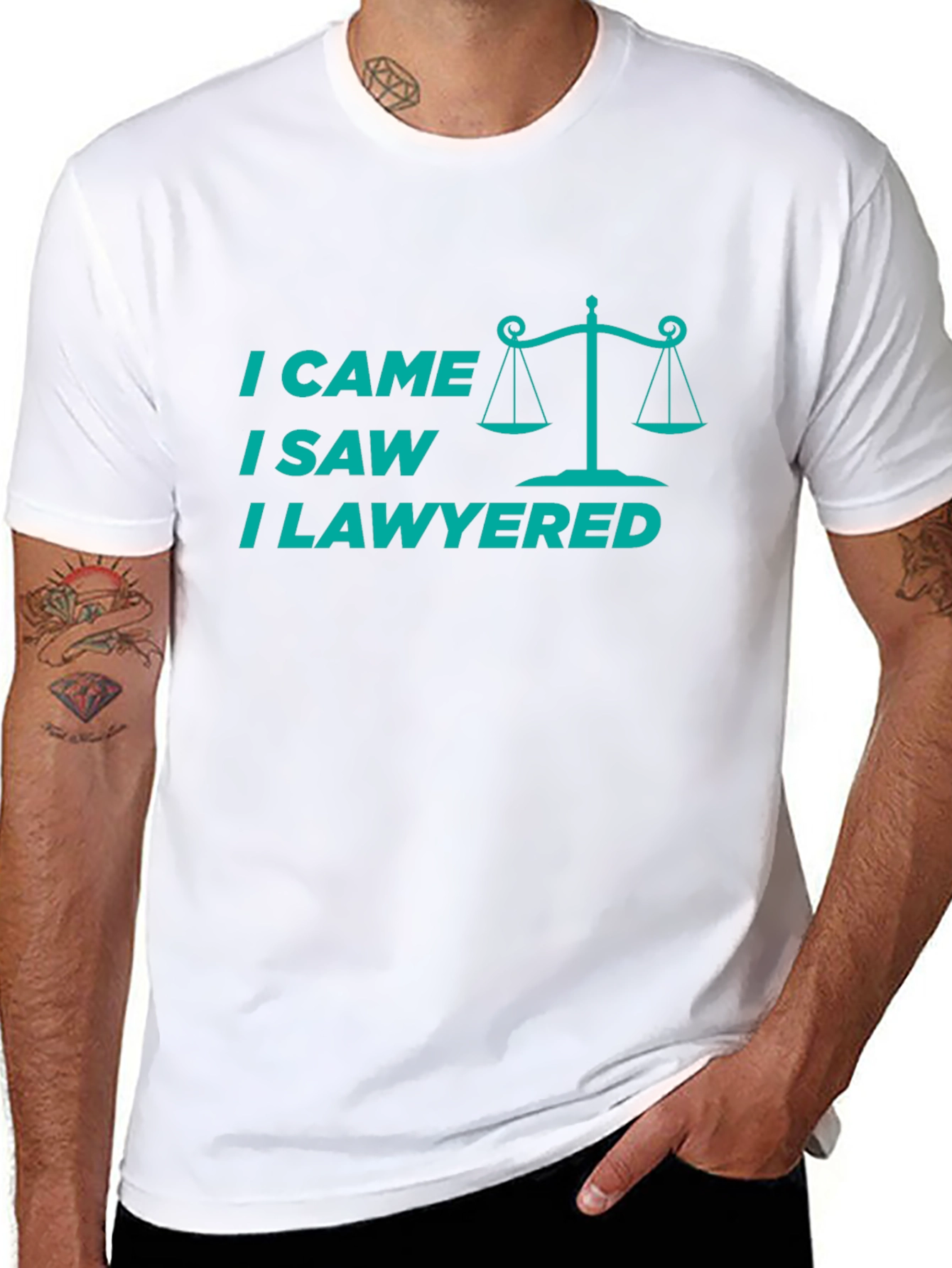 I Came, I Saw, I Lawyered T-Shirt - 8