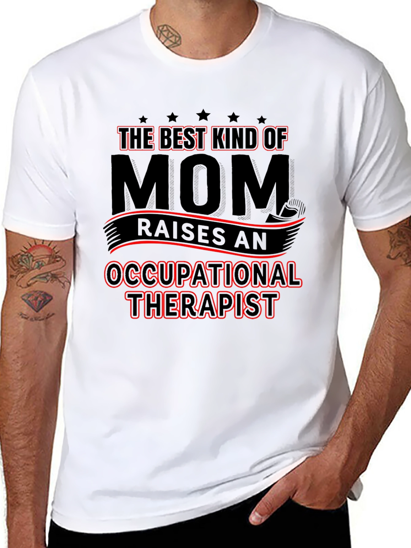 Best Kind of Mom Therapist T-Shirt - 8