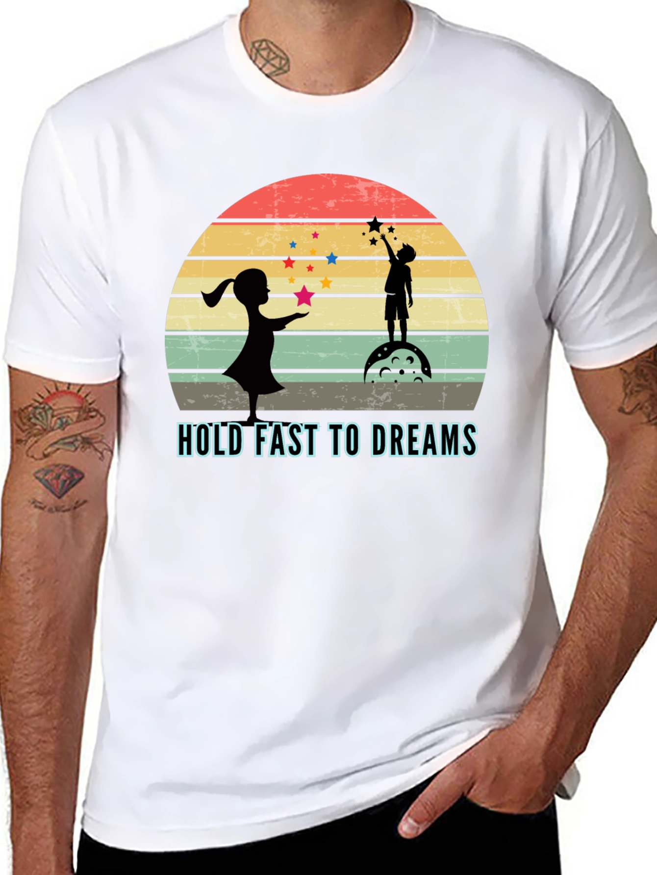 Hold Fast To Dreams Graphic T-Shirt - 8