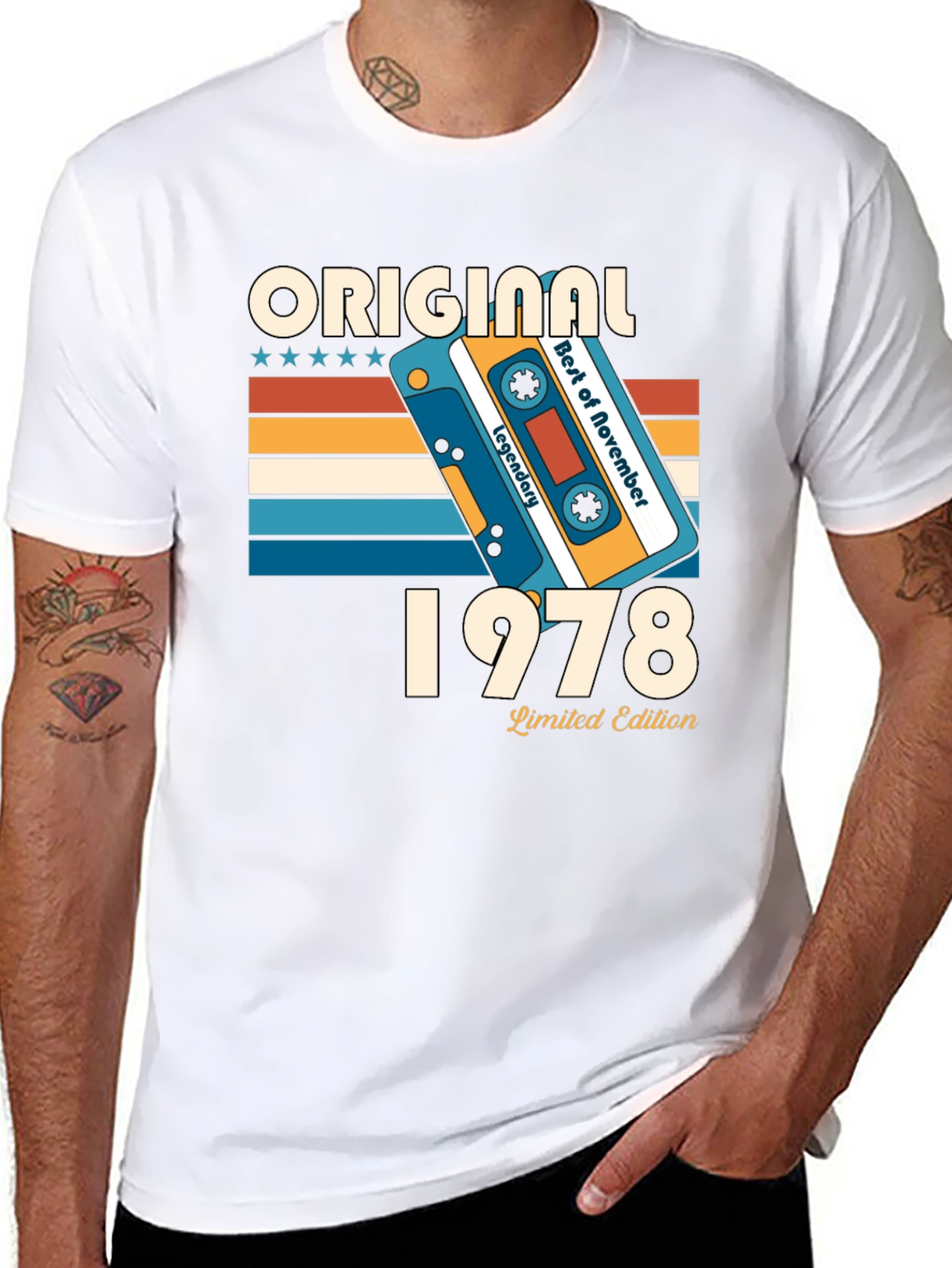 Black Original 1978 Limited Edition T-Shirt view 8