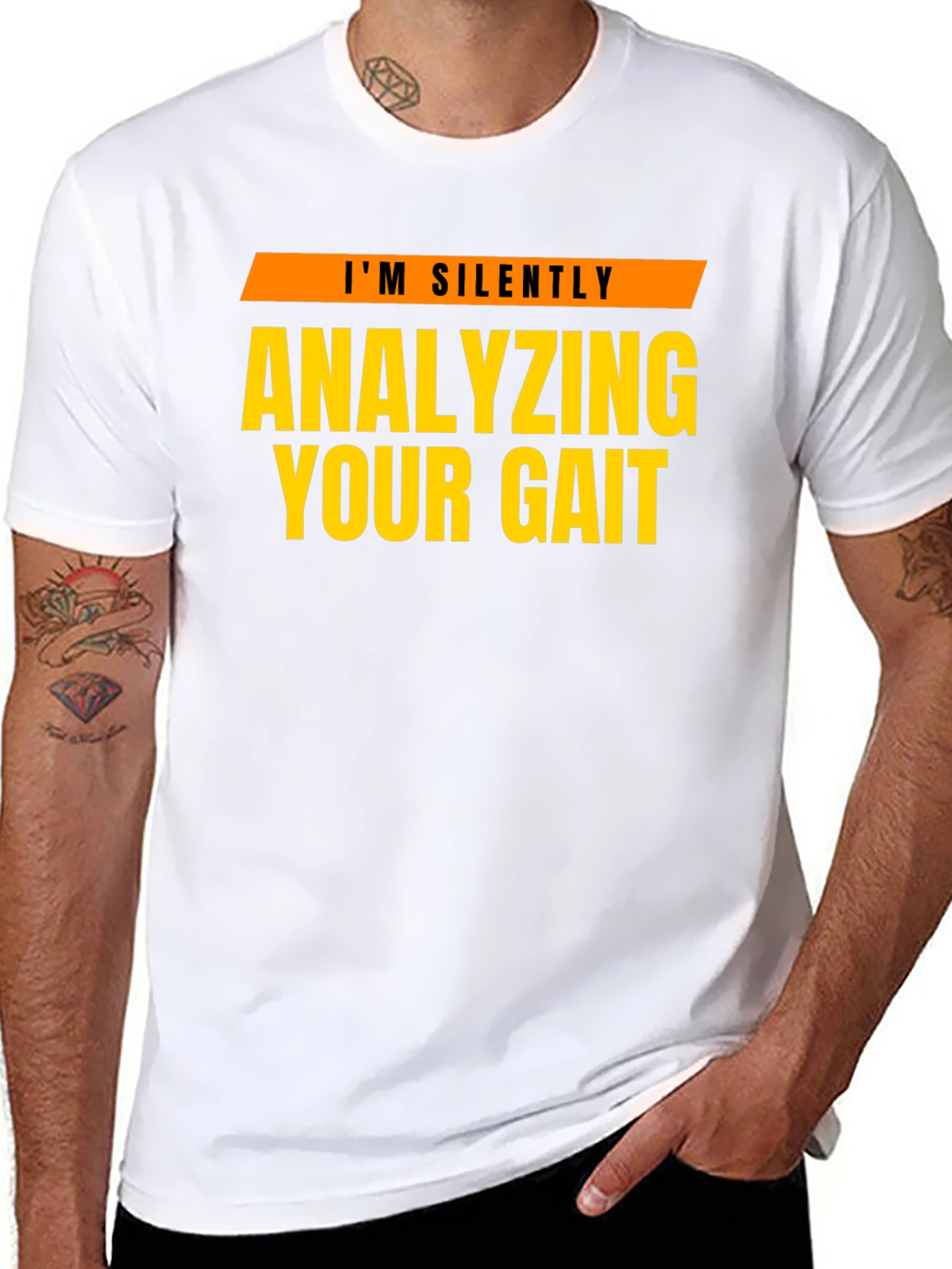 Analyzing Your Gait T-Shirt - Funny Physical Therapy Tee - 8