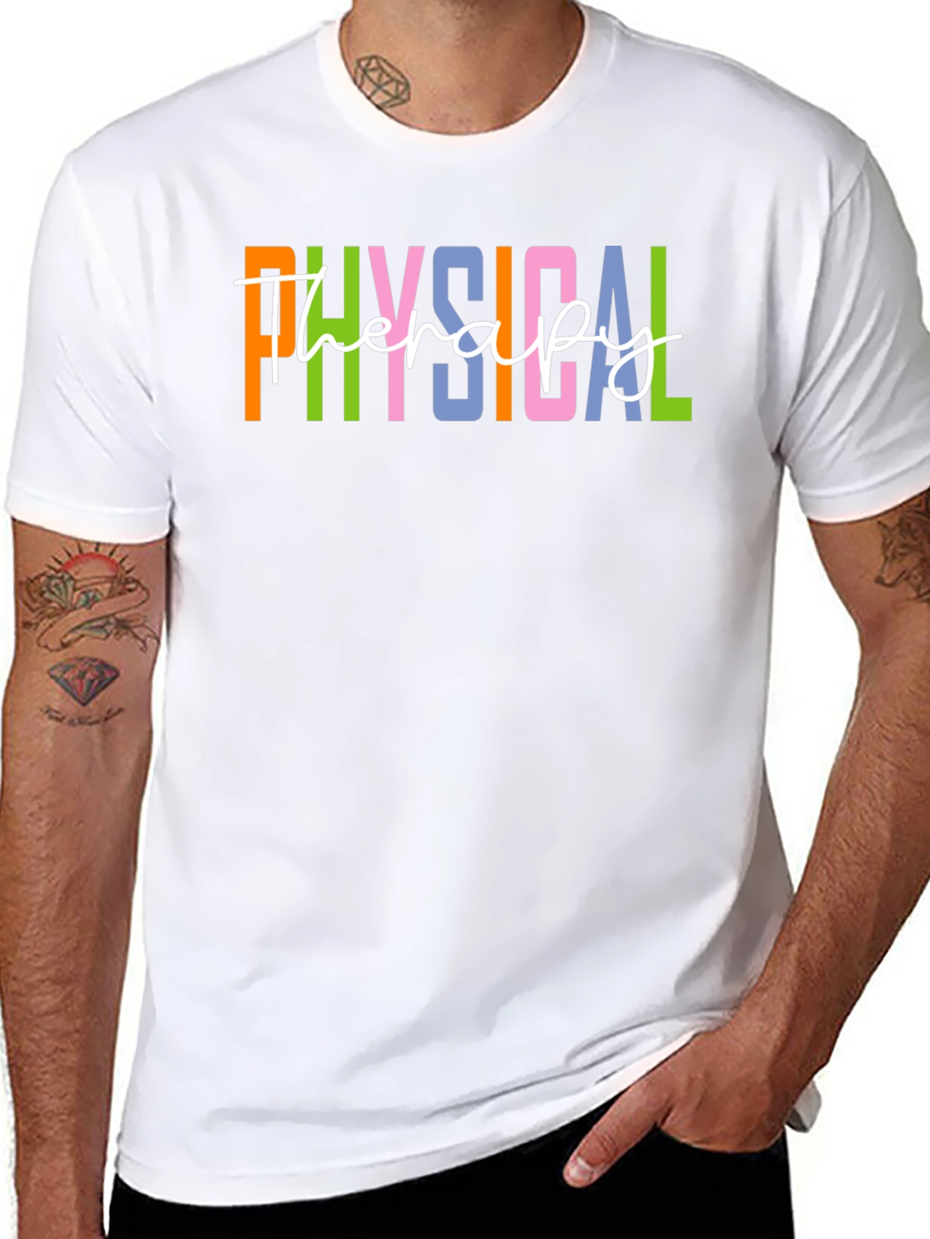 Physical Therapy Graphic T-Shirt - 8