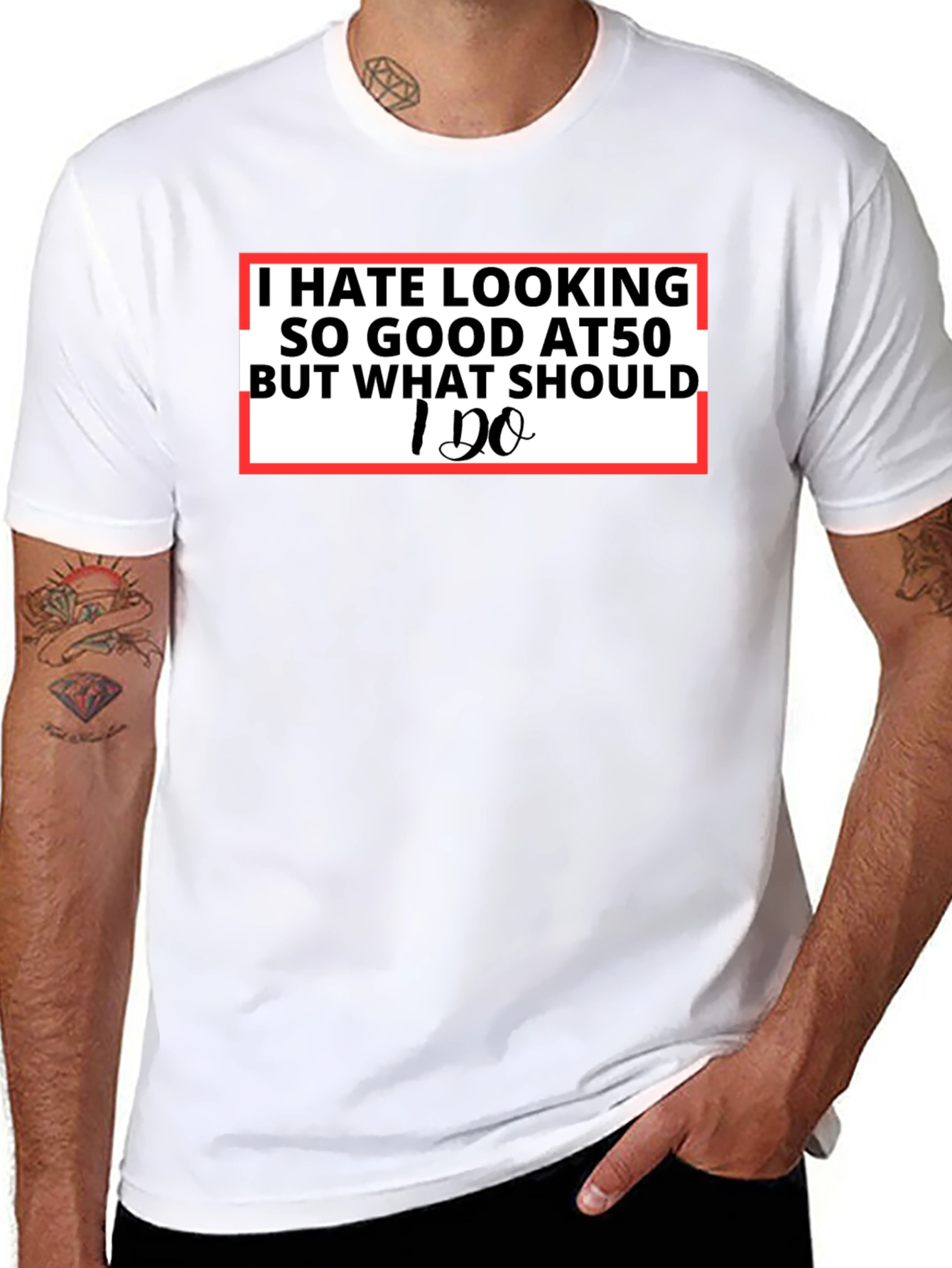 Black I Hate Looking So Good T-Shirt - Funny Age Pride Tee view 8