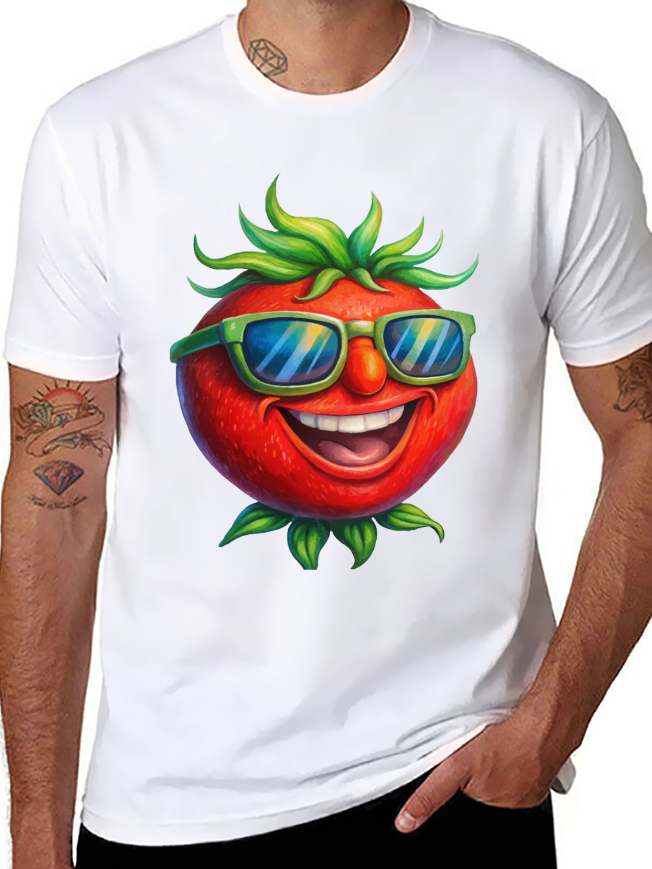Black Tomato Character Graphic Tee view 8