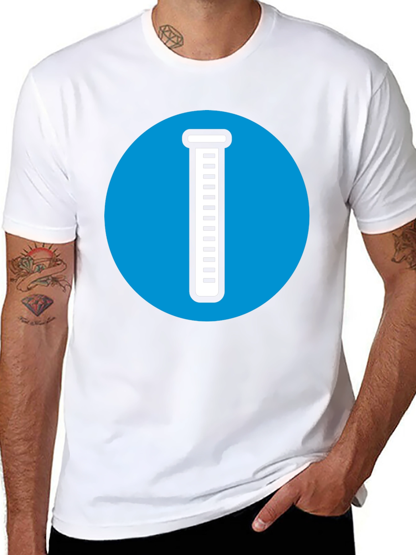 Science Graduated Cylinder T-Shirt - 8
