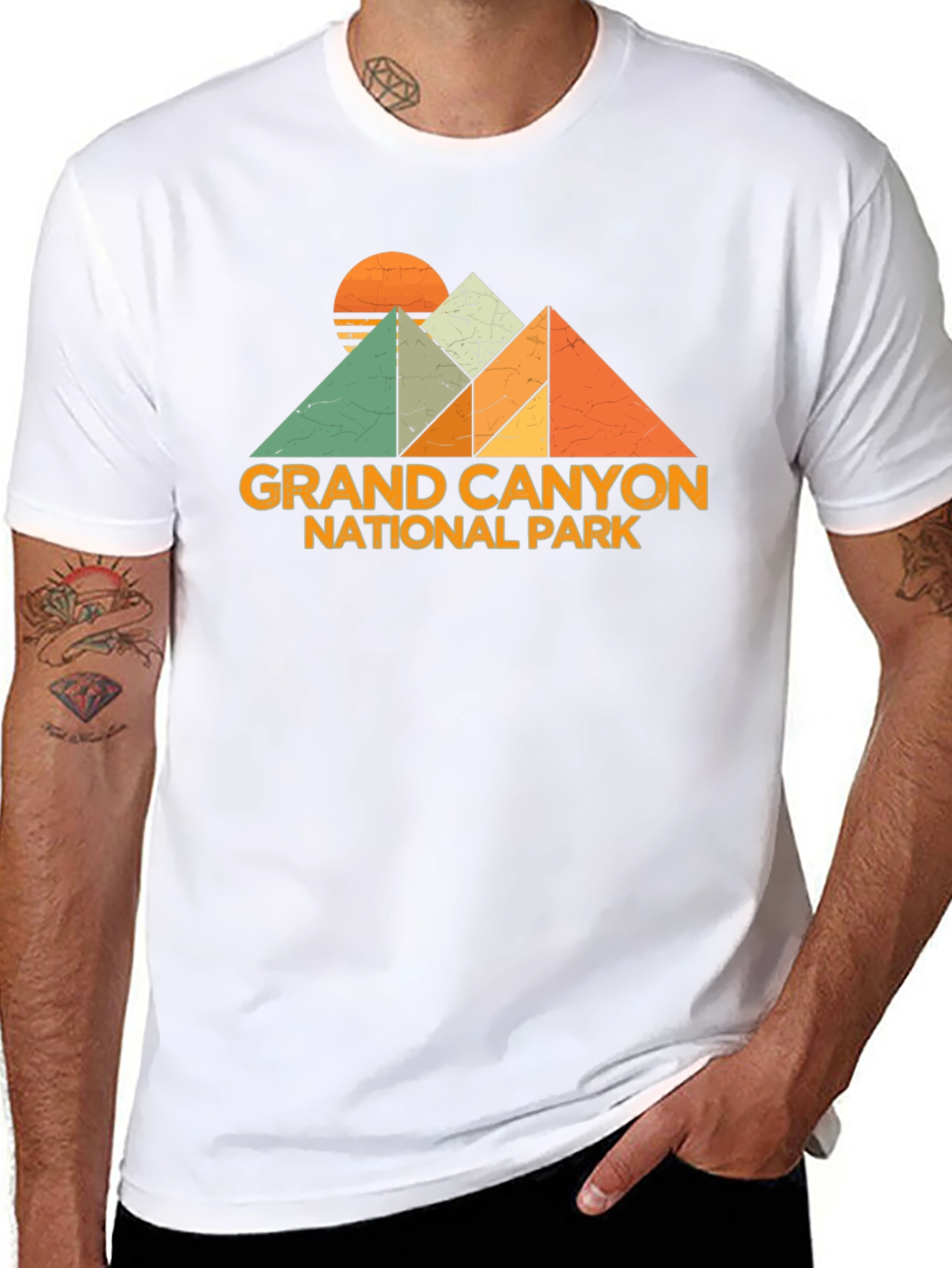 Grand Canyon National Park Retro Graphic Tee - 8
