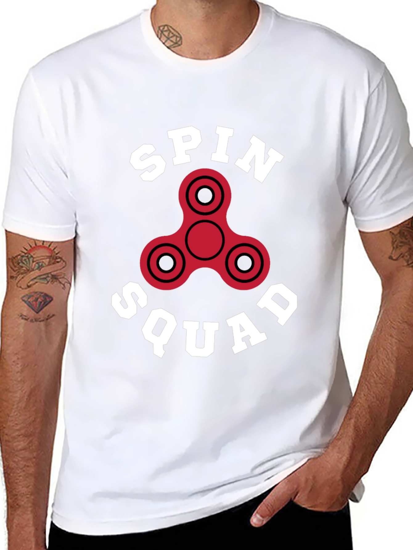Spin Squad Fidget Spinner T-Shirt - 8