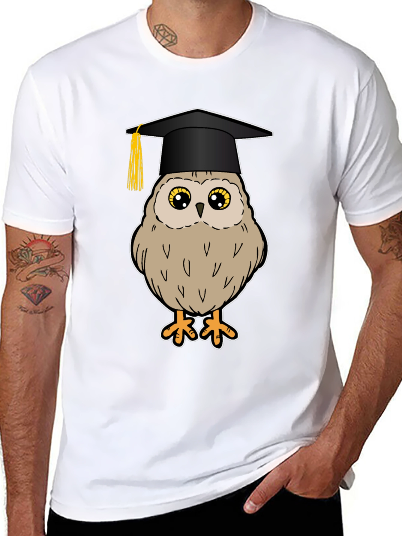 Black Owl Graduate T-Shirt - Class of 2024 view 8