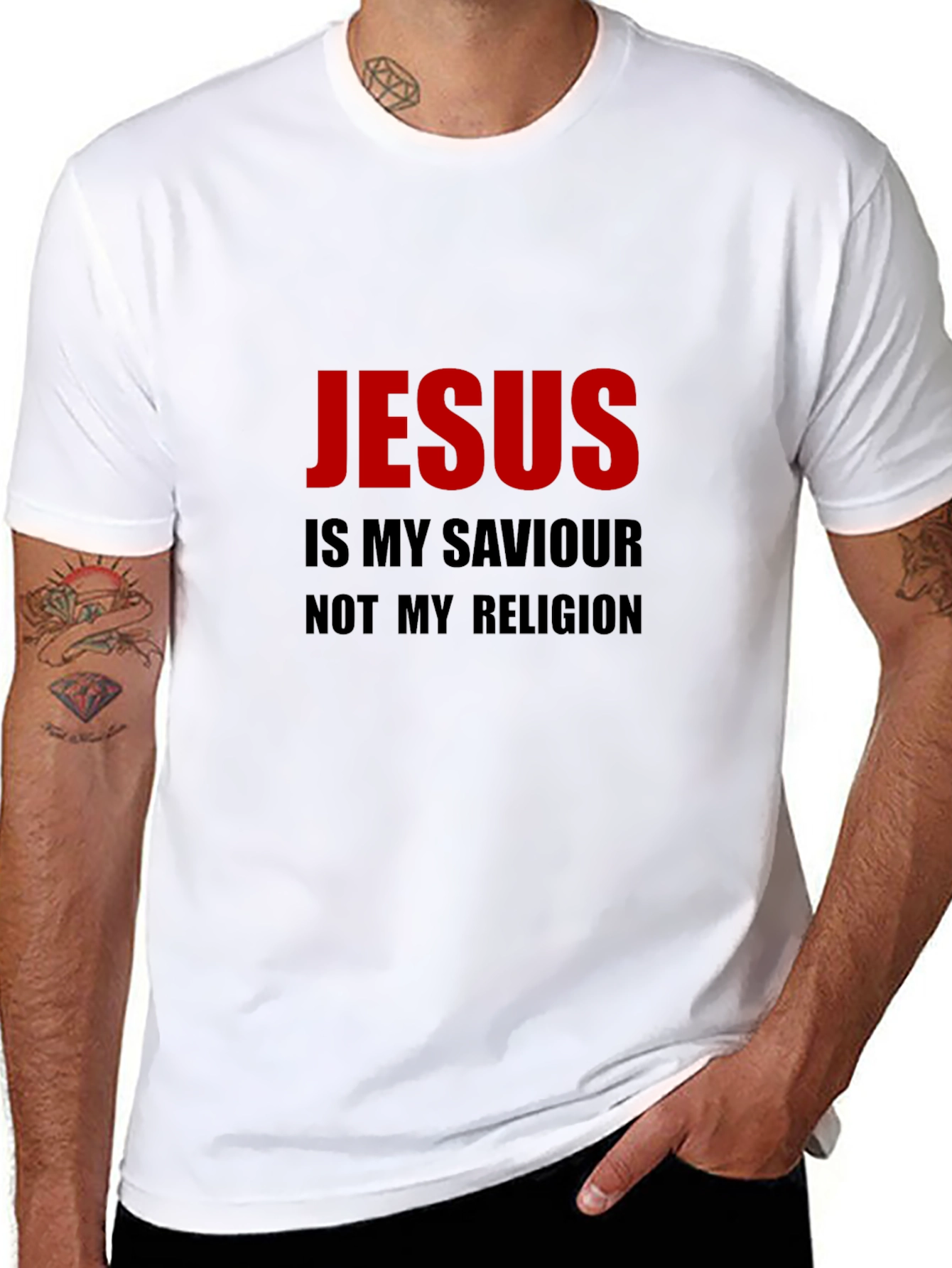 Jesus is My Savior T-Shirt - Christian Apparel - 8