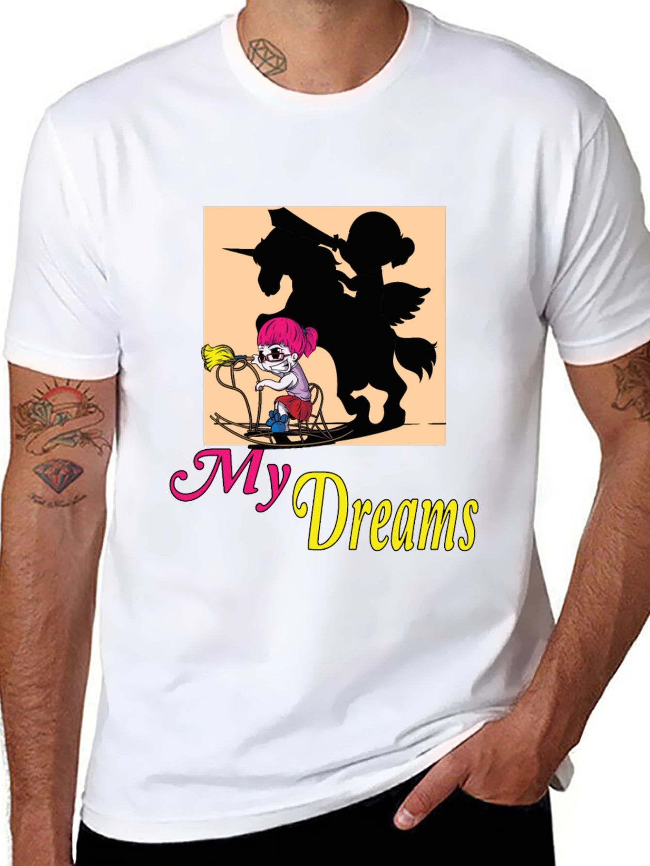 Black My Dreams T-Shirt view 8