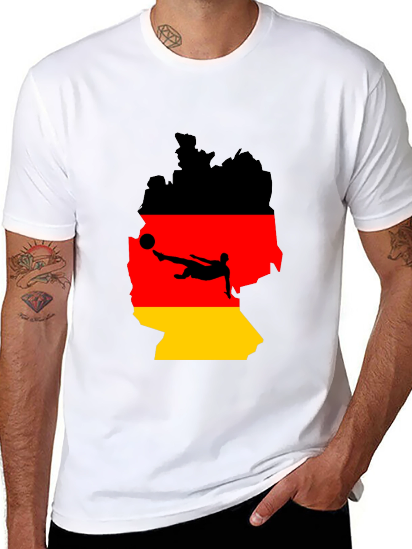 Germany Soccer Fan T-Shirt  - 8