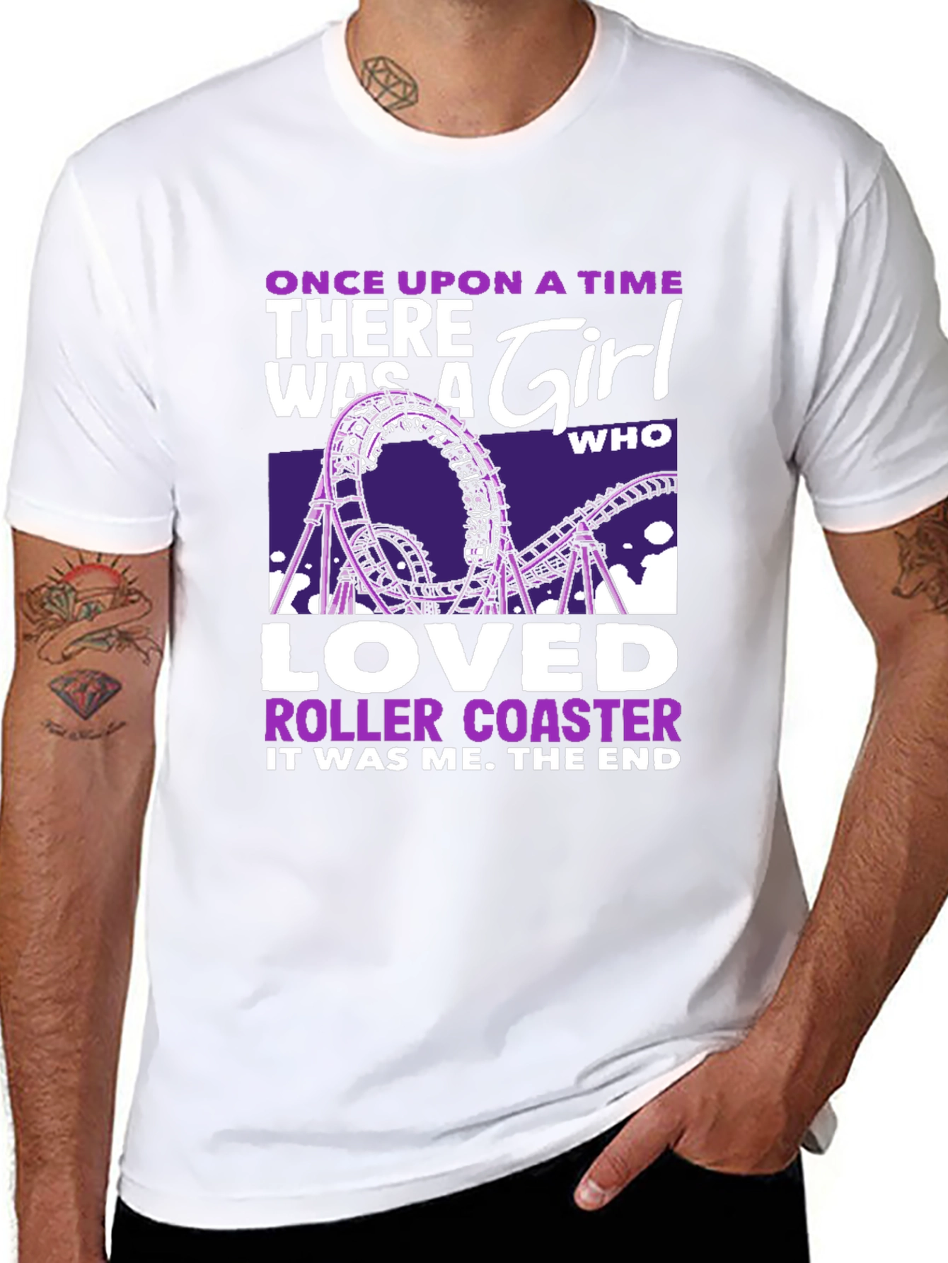 Black Roller Coaster Lover T-Shirt - Once Upon a Time view 8