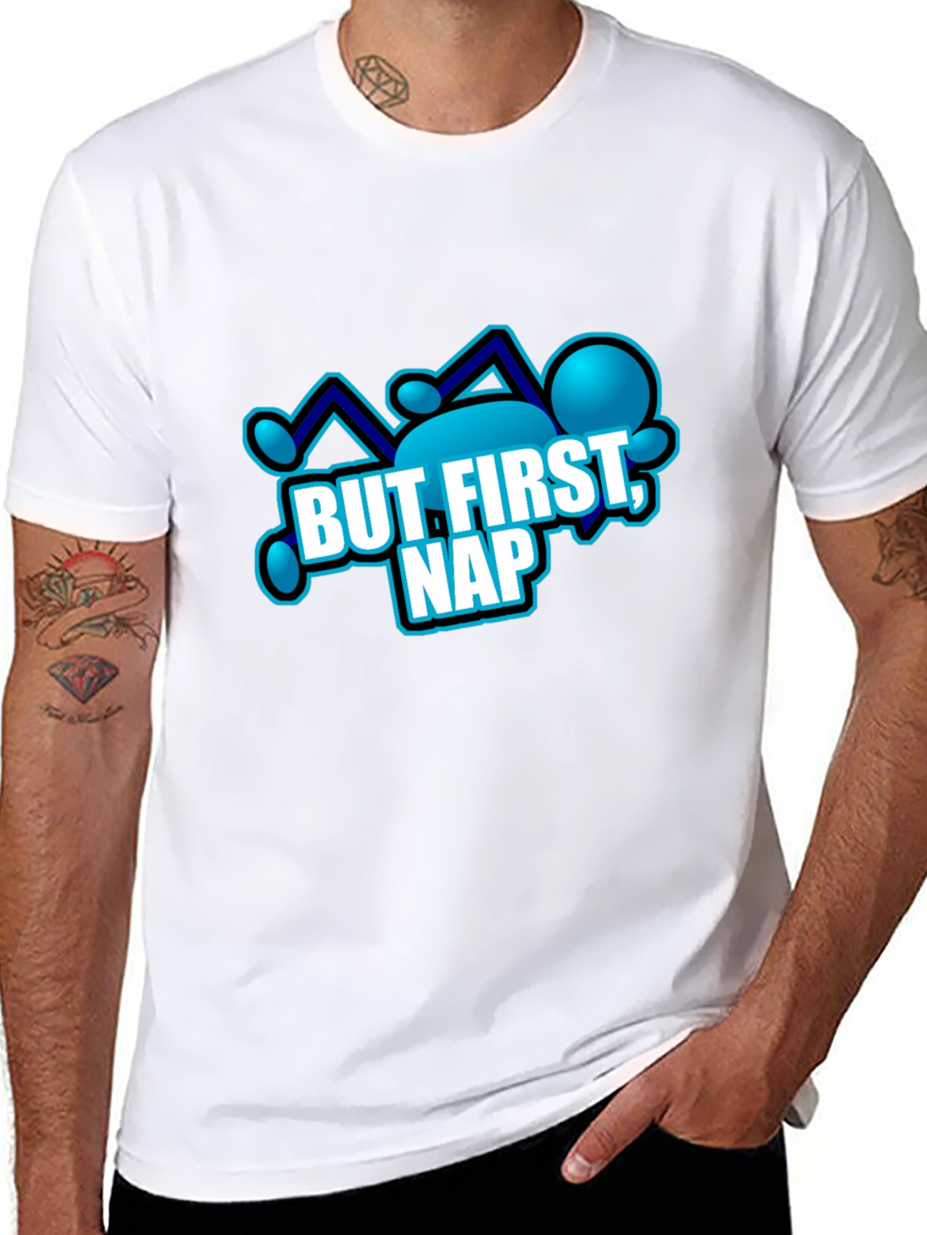 Black But First, Nap T-Shirt - Relaxing Comfort view 8