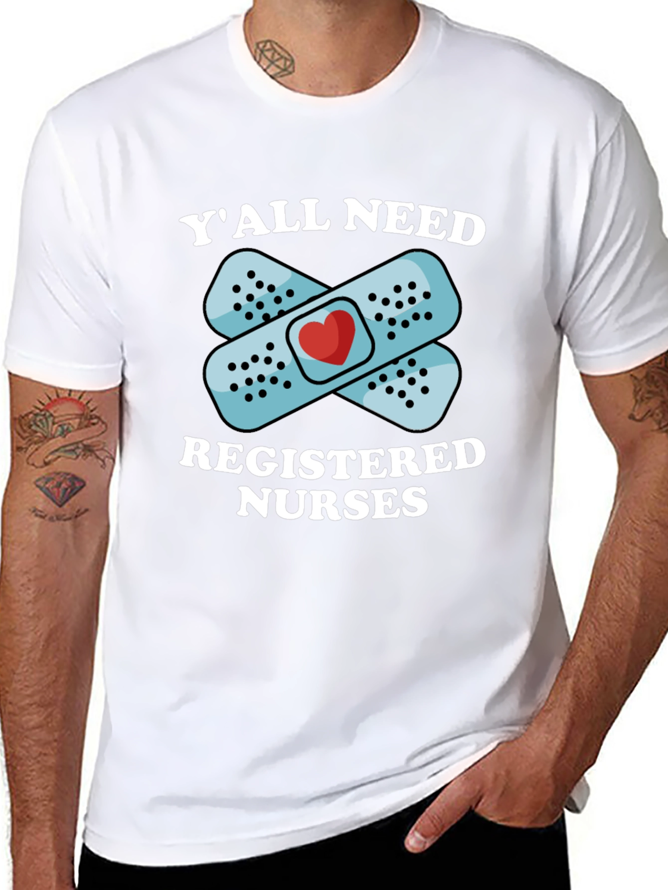 Black Y'all Need Registered Nurses T-Shirt view 8