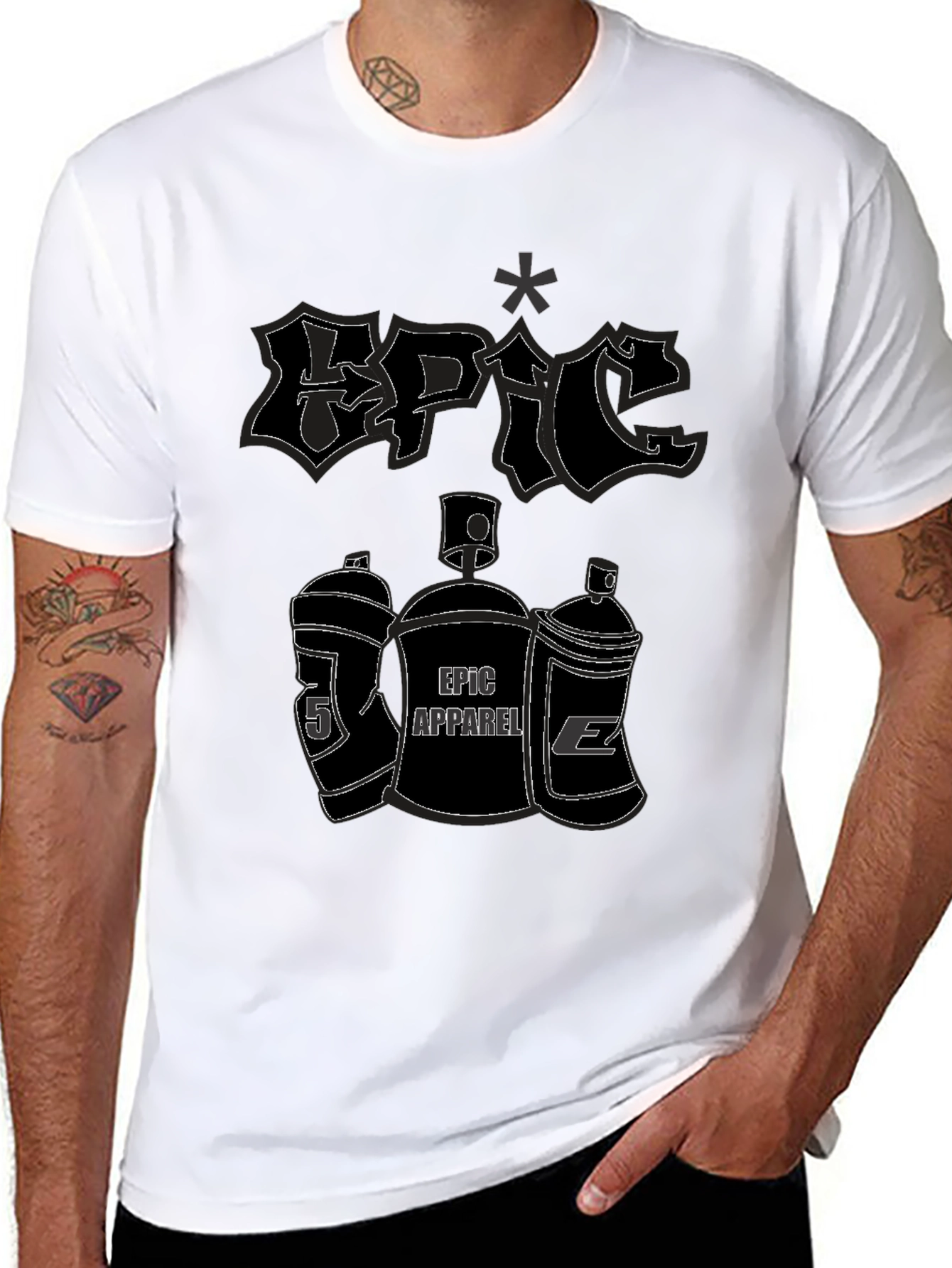 Epic Apparel Spray Can T-Shirt - 8