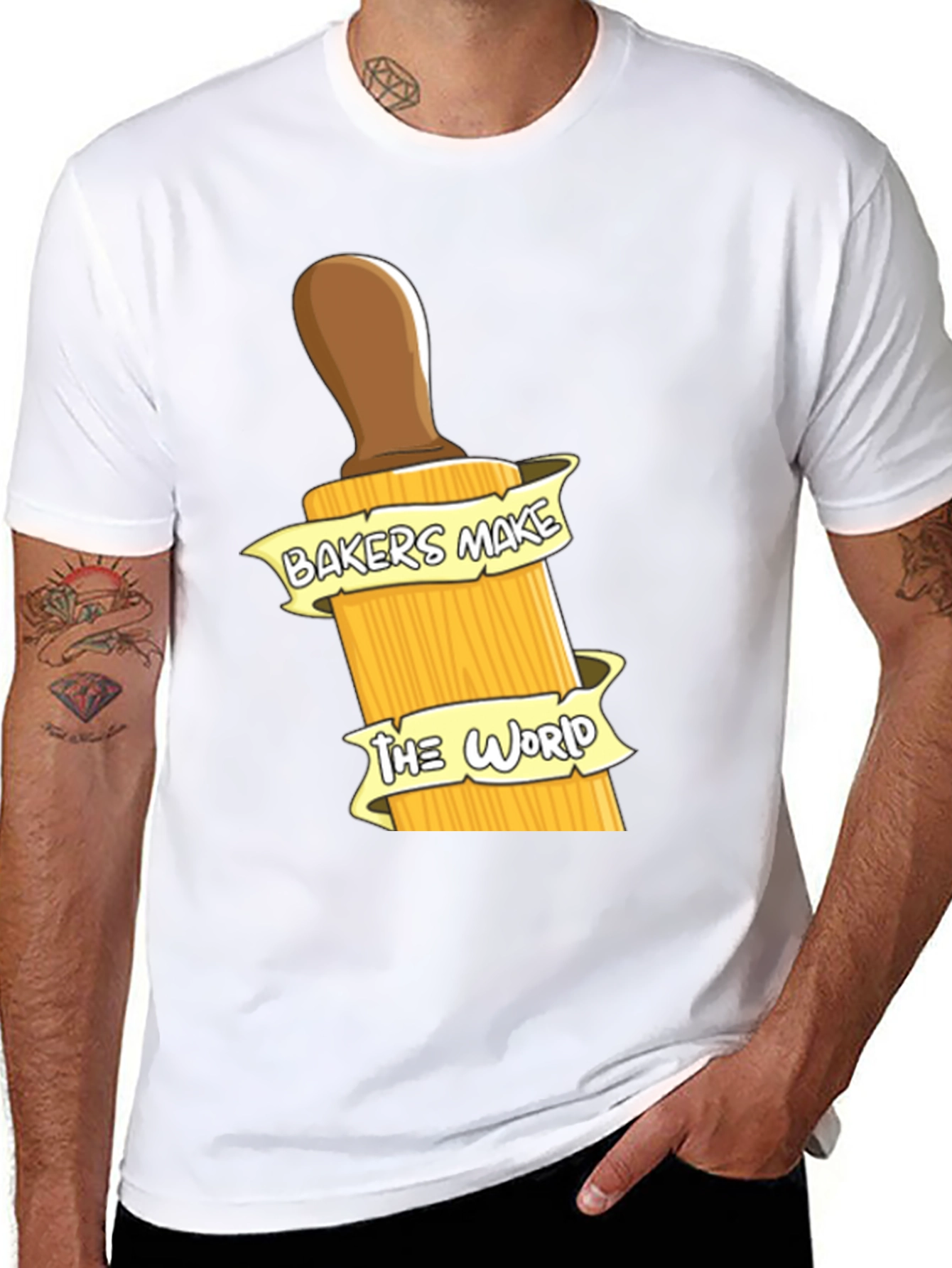 Black Bakers Make the World T-Shirt view 8