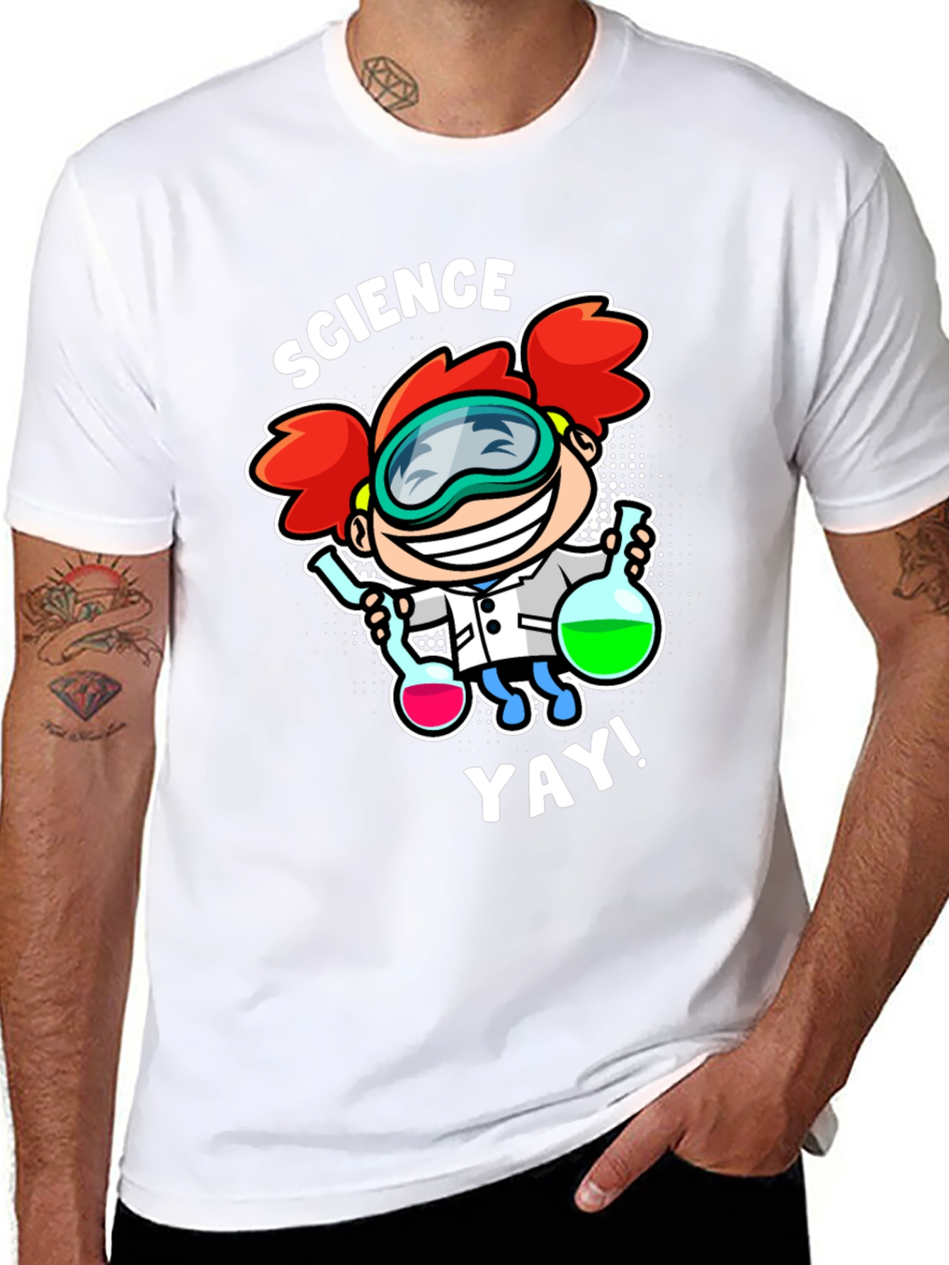 Black Science Yay! Black Graphic Tee view 8