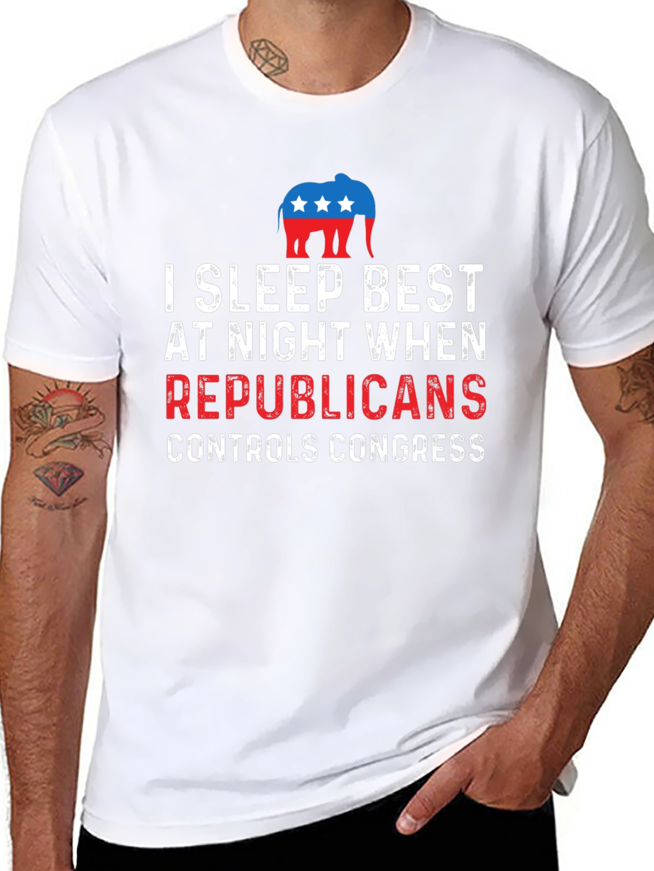 Black Republican Congress T-Shirt view 8