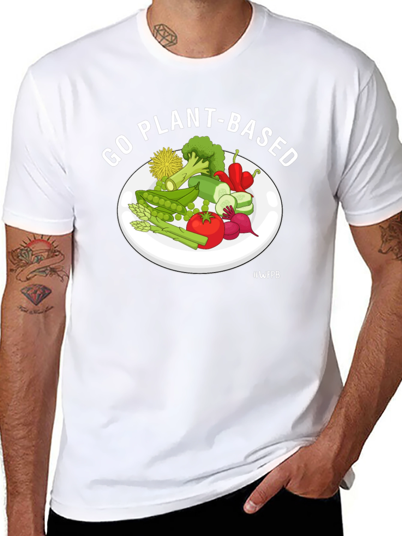 Black Go Plant-Based T-Shirt view 8
