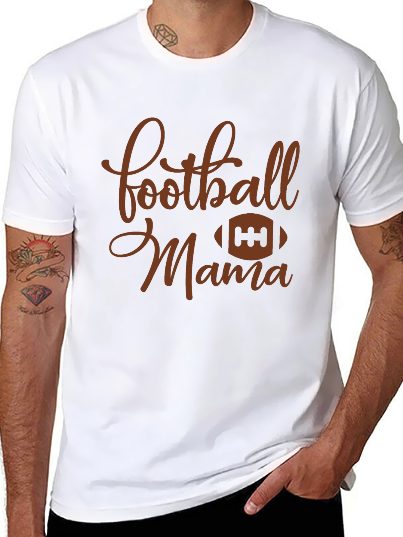 Football Mama Graphic Tee - 8
