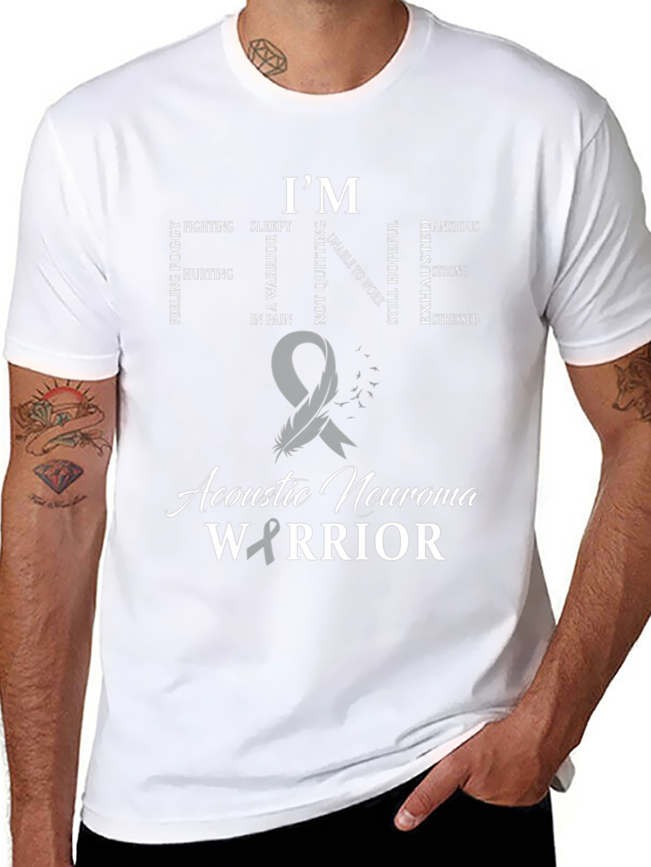 Acoustic Neuroma Warrior T-Shirt - 8