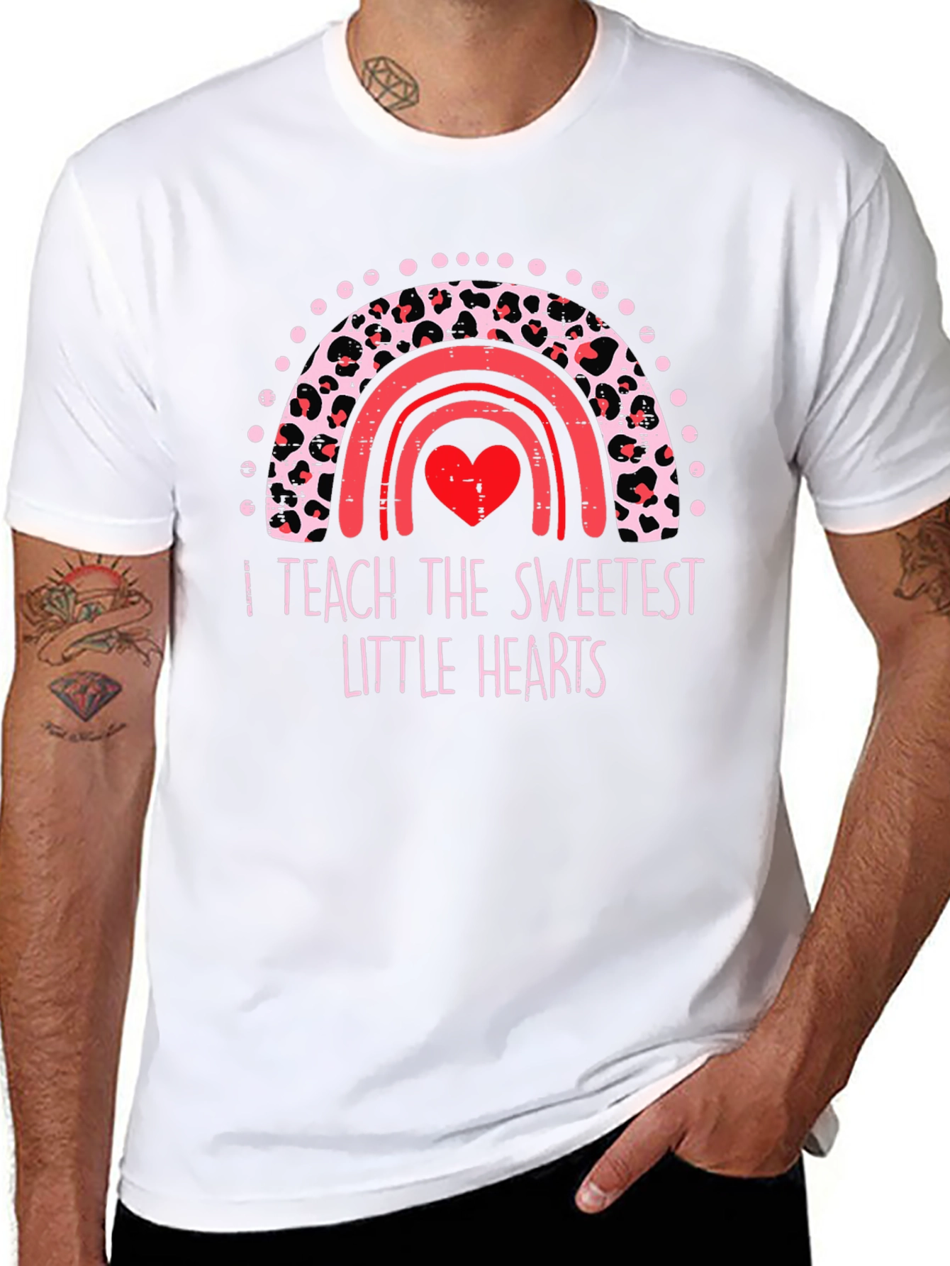 Sweetest Hearts Teacher Valentine's Day T-Shirt - 8