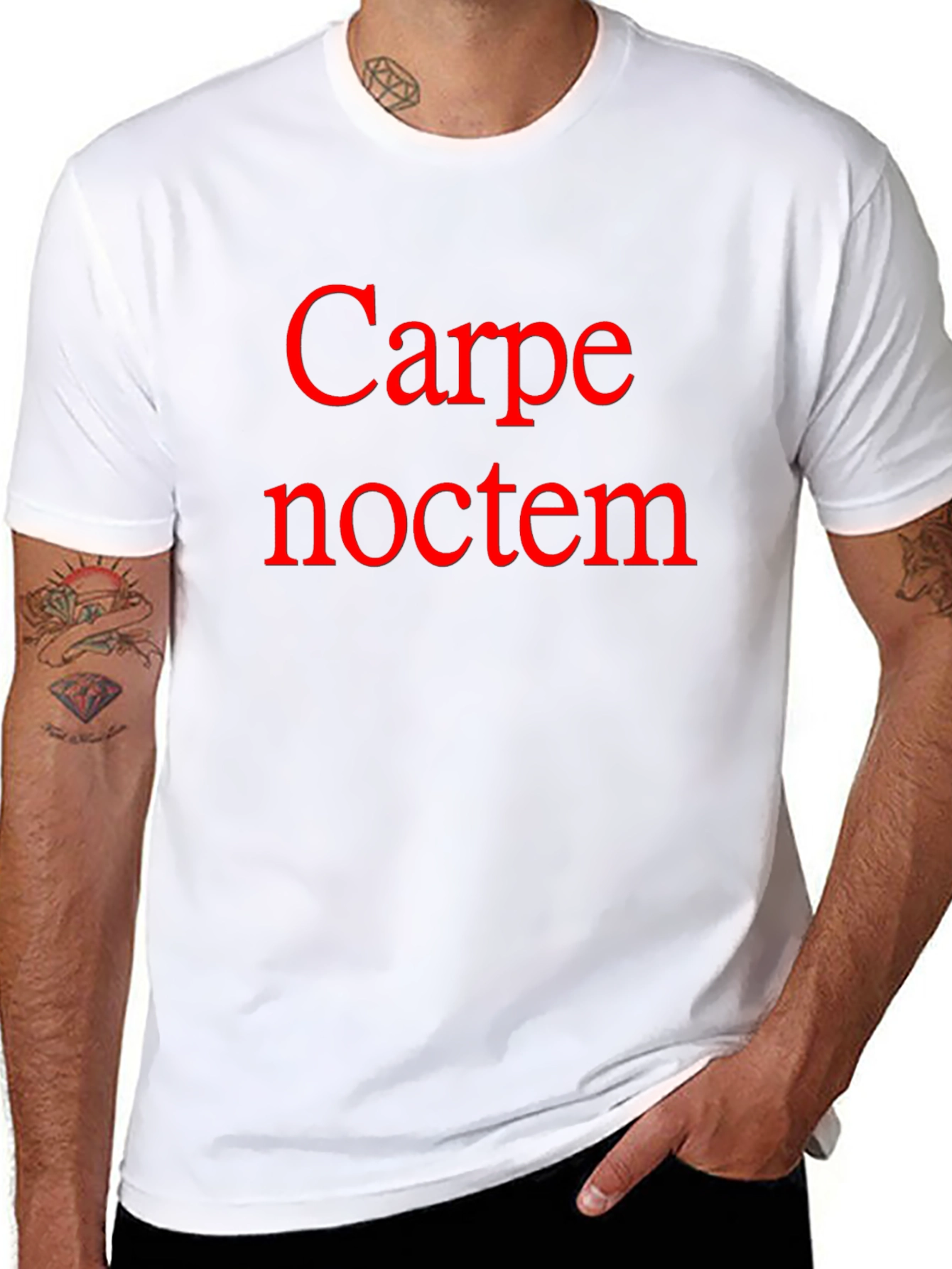 Black Carpe Noctem Black T-Shirt view 8