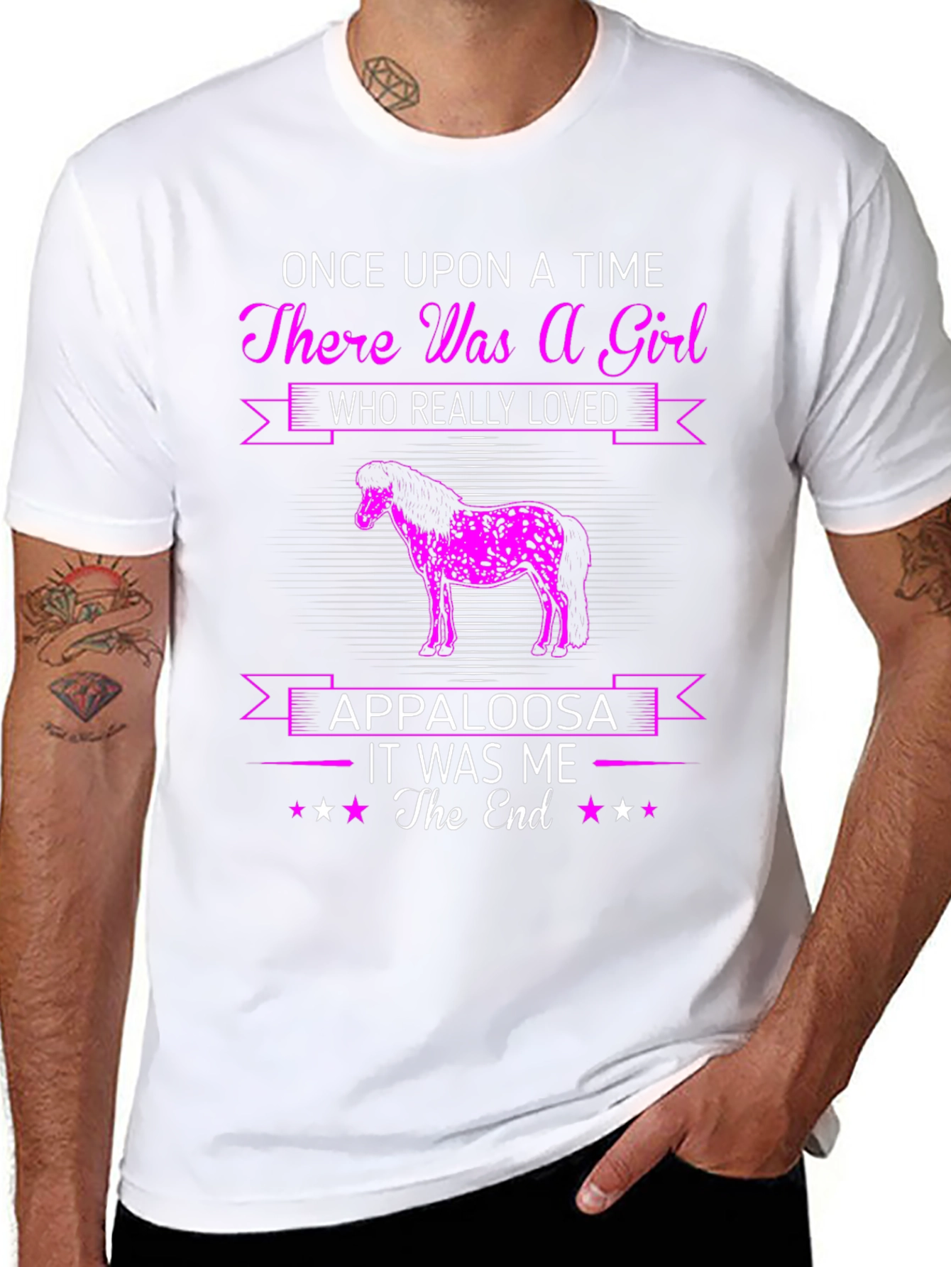 Appaloosa Girl T-Shirt - Once Upon A Time Tee - 8