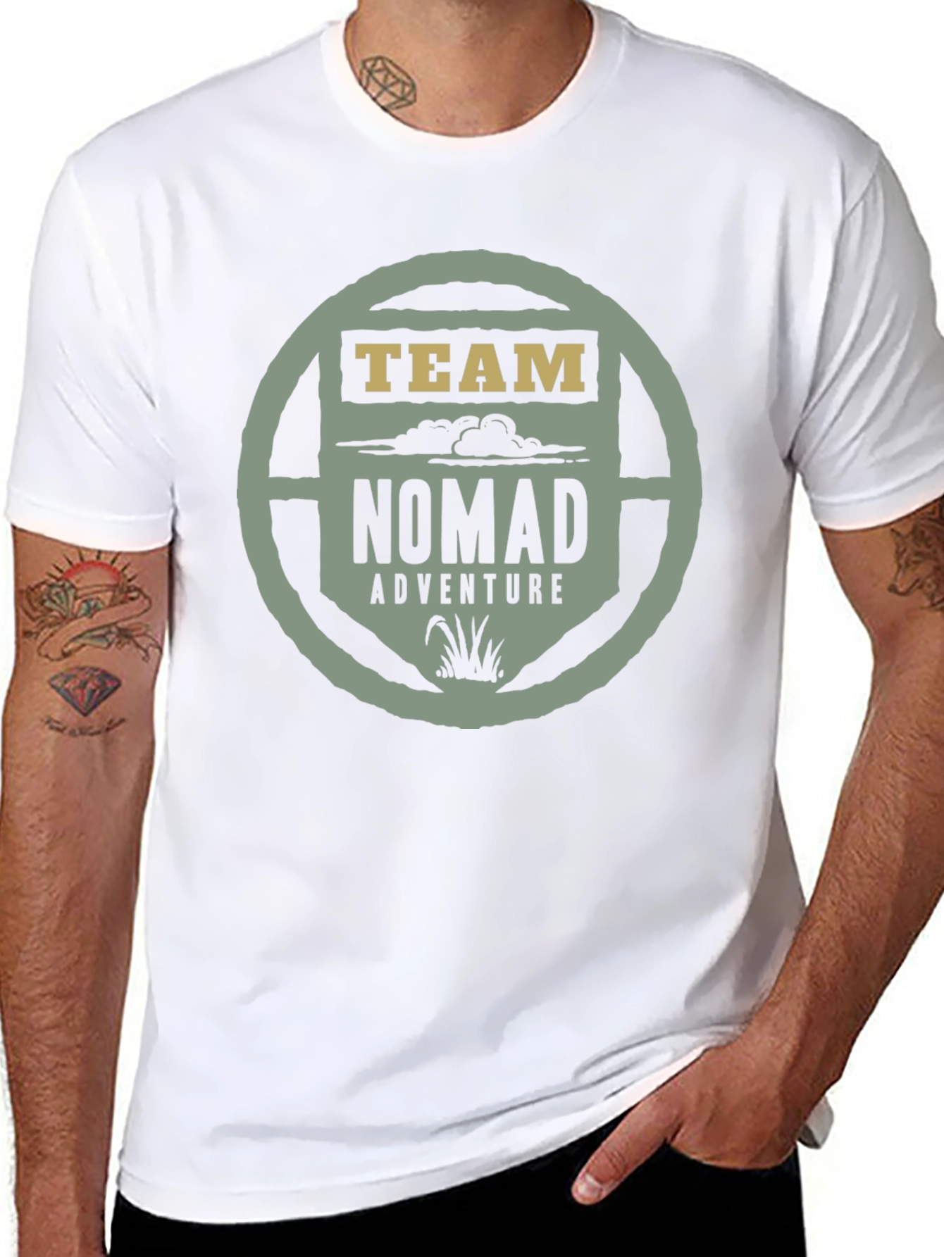 Team Nomad Adventure Graphic Tee - Black - 8