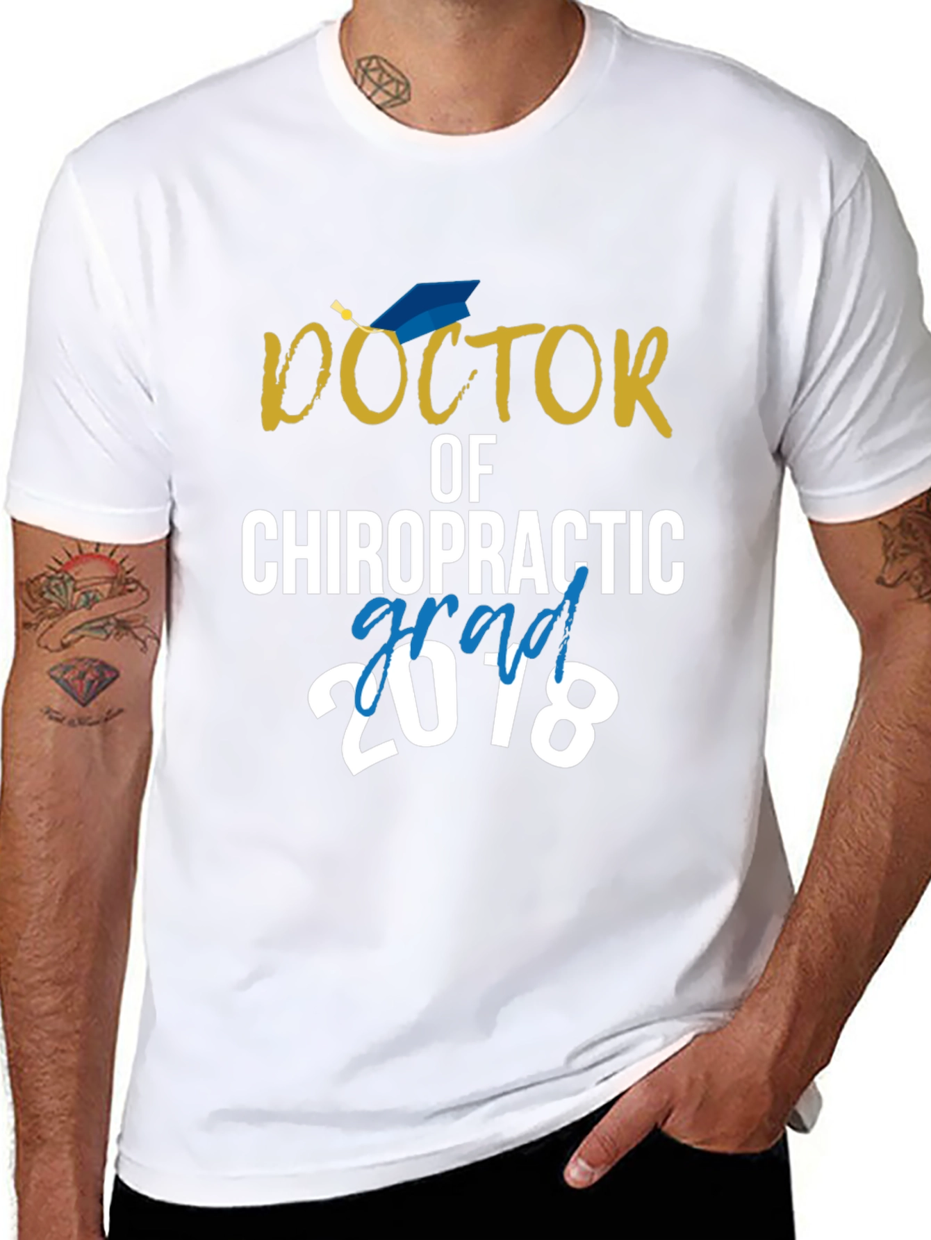 Doctor of Chiropractic Grad 2018 T-Shirt - 8