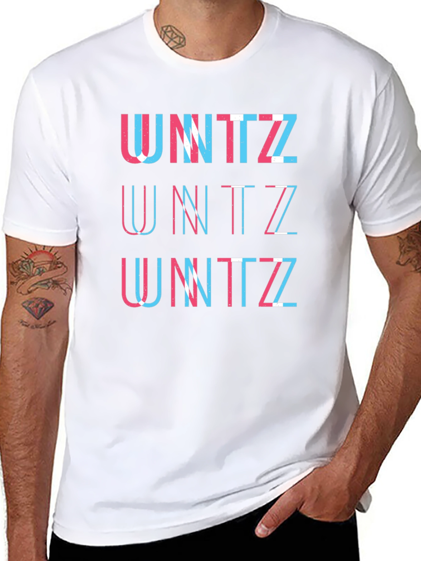 Black UNTZ Unisex T-Shirt - Graphic Print view 8