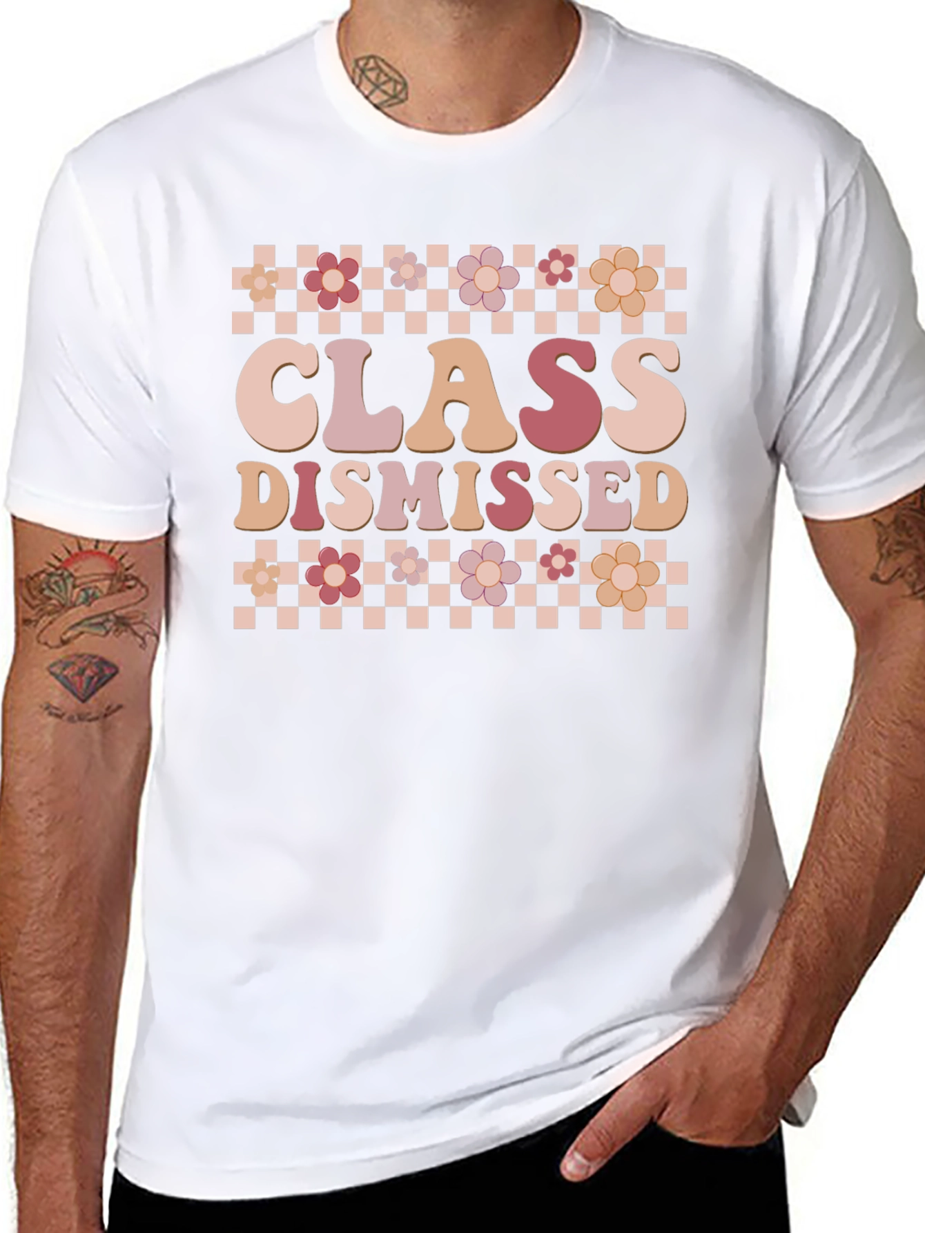 Black Class Dismissed Retro Graphic Tee view 8