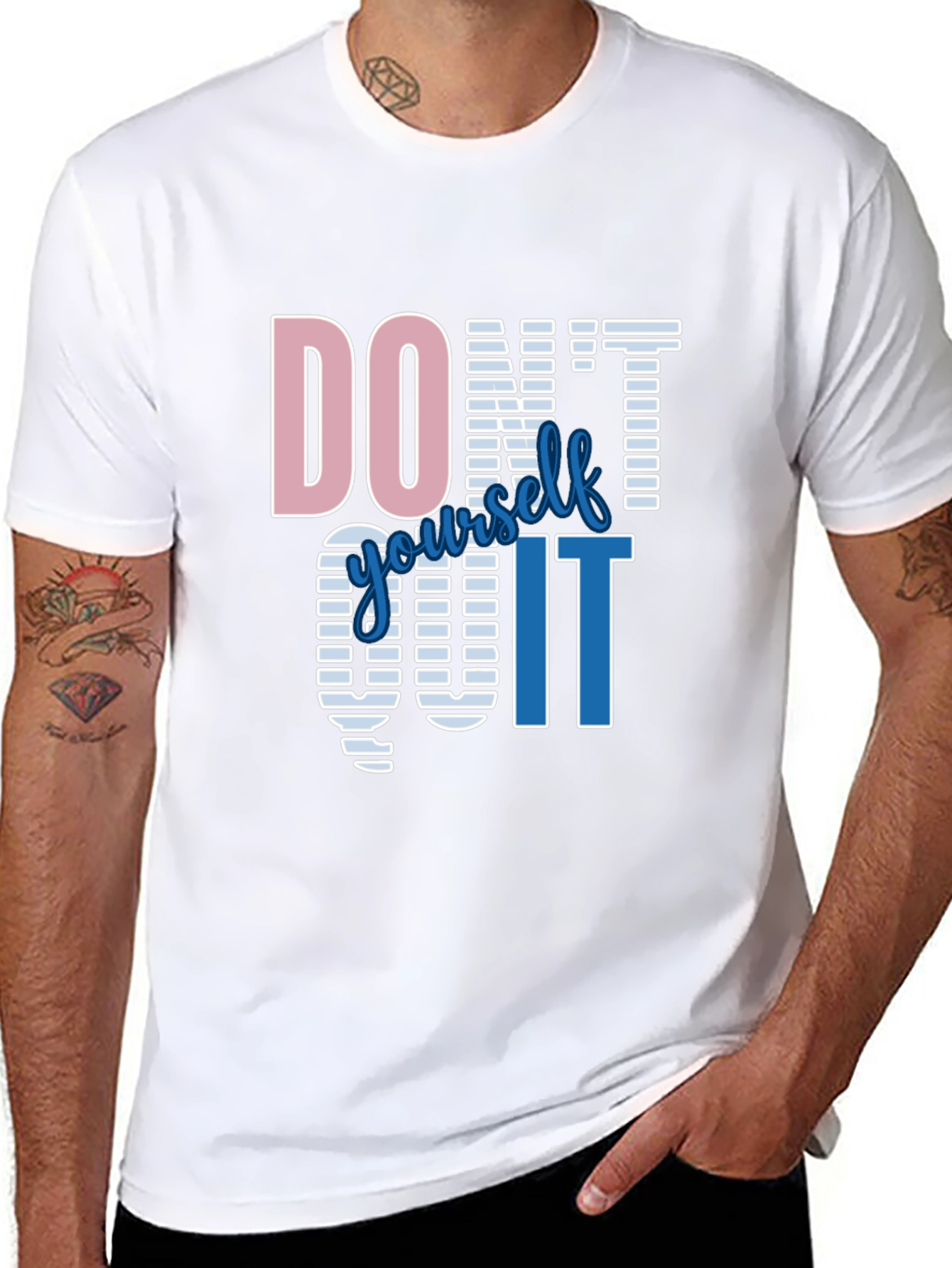 Black Motivational T-Shirt - Don't Quit, Do It! view 8