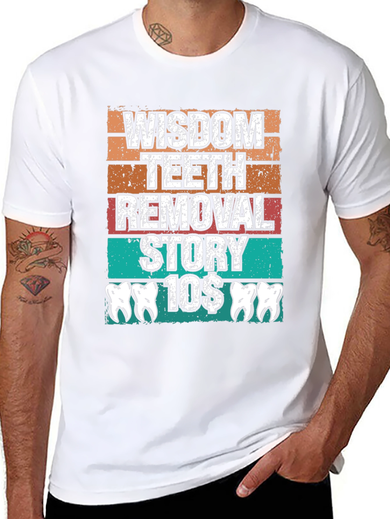 Black Wisdom Teeth Removal Story T-Shirt view 8