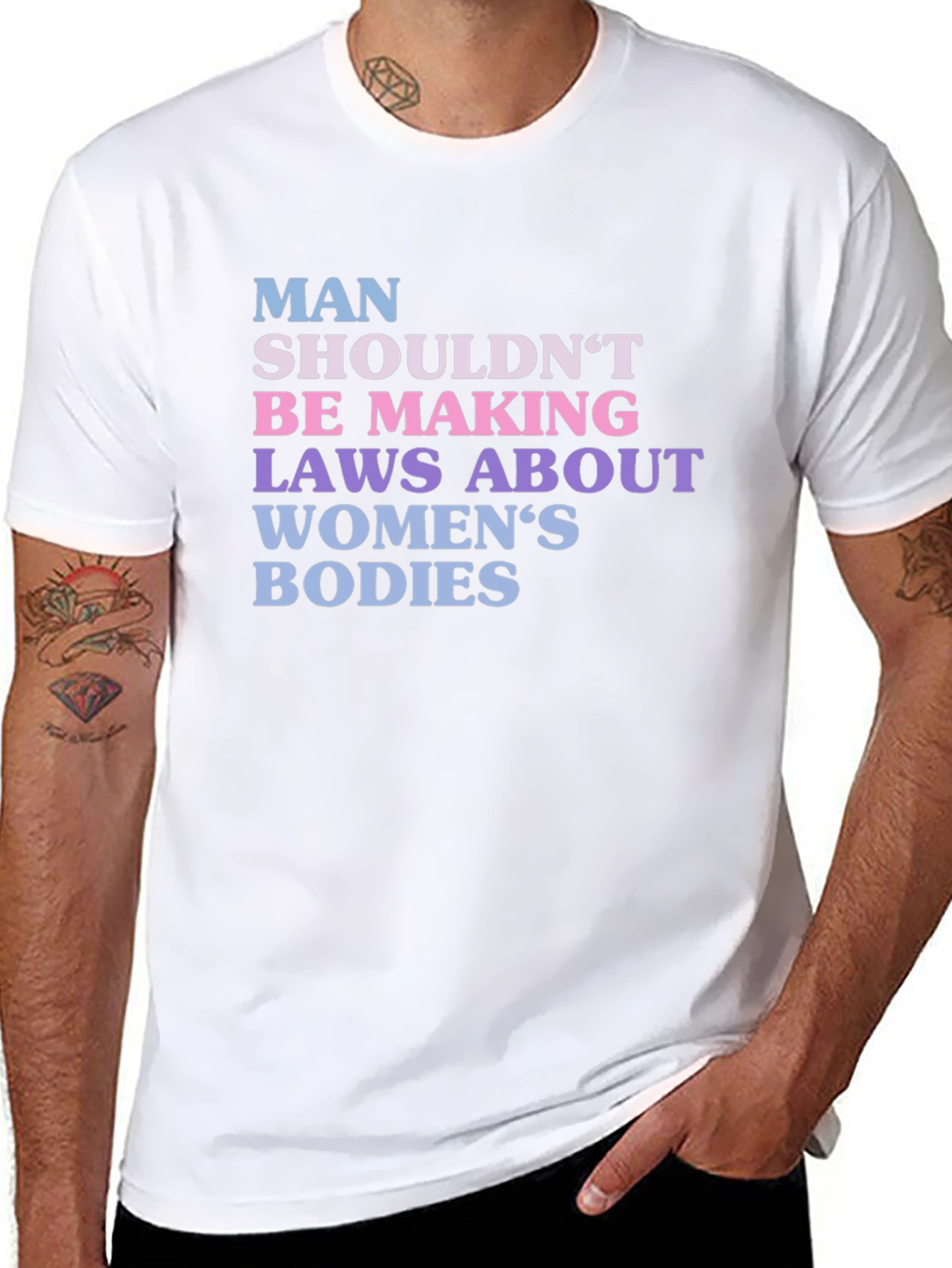 Black Man Shouldn't Be Making Laws T-Shirt view 8