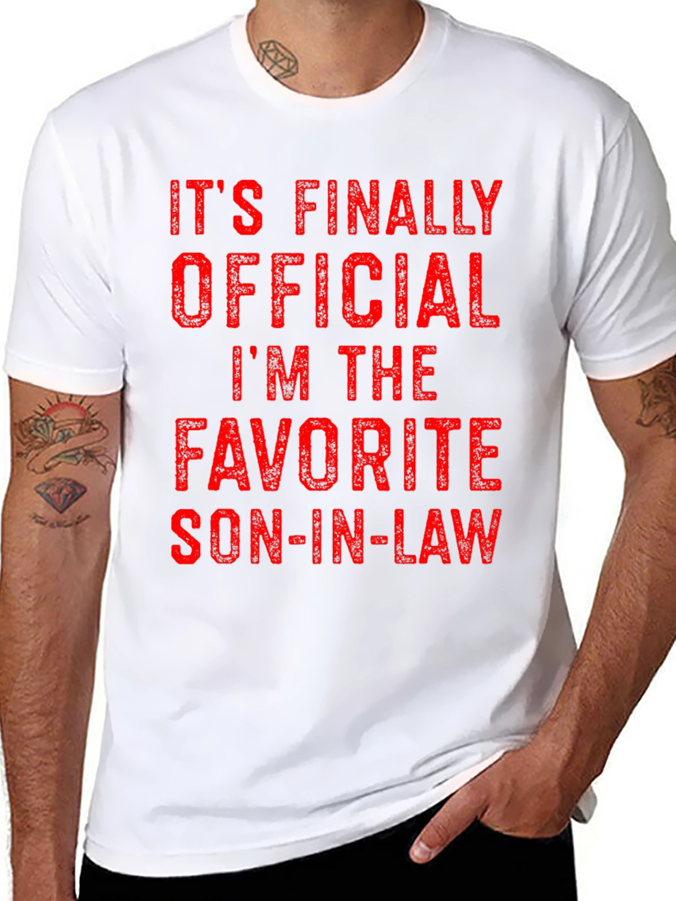 Favorite Son-In-Law Graphic Tee - 8
