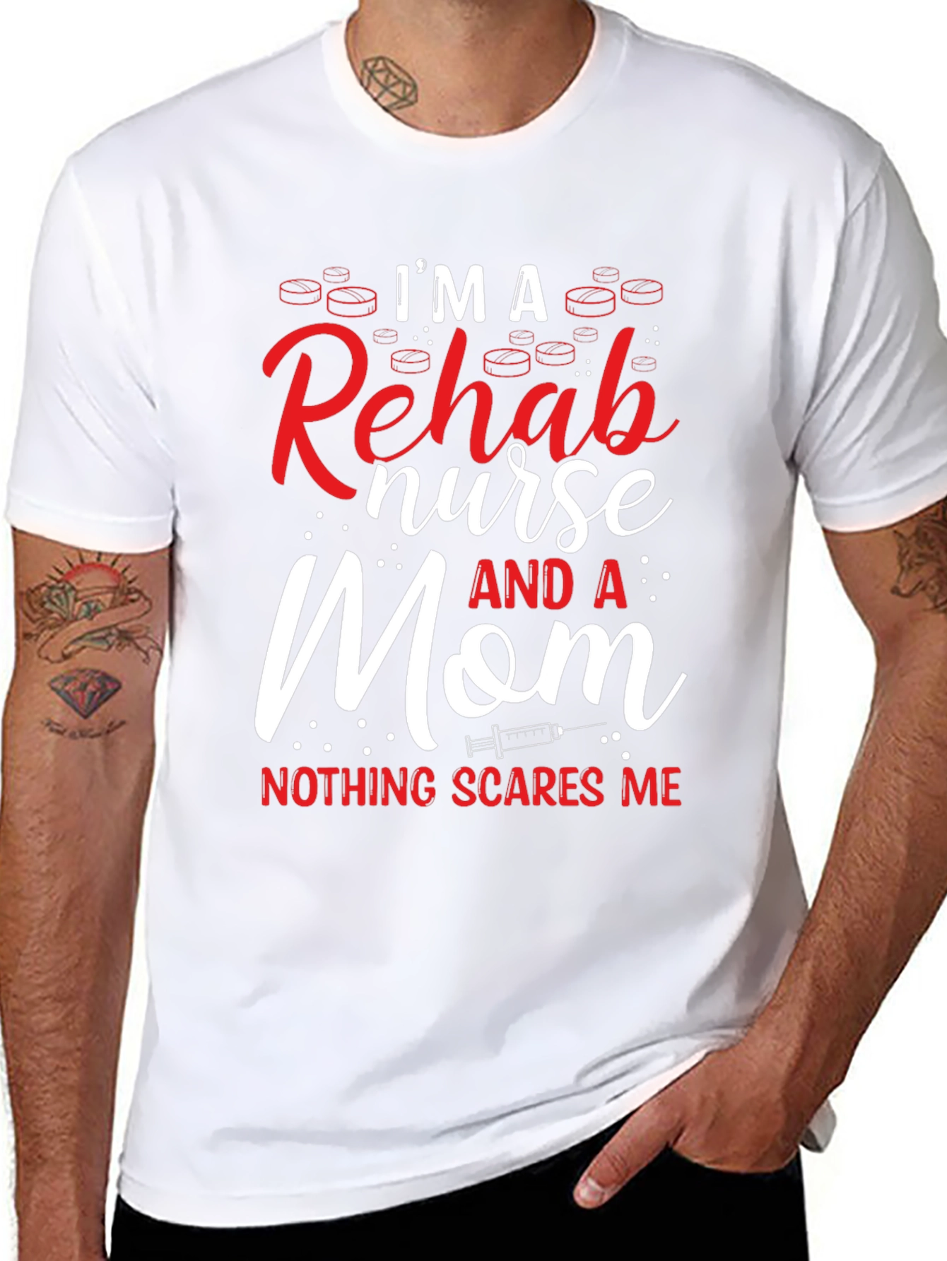 I'm a Rehab Nurse and a Mom T-Shirt - 8