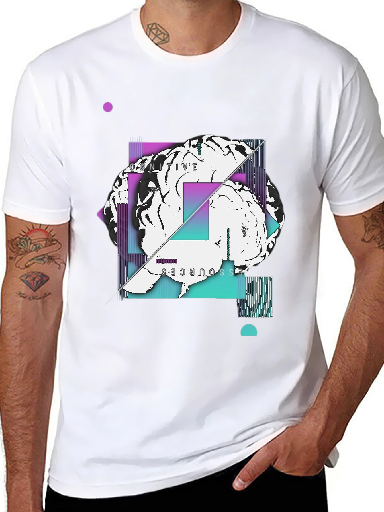 Cognitive Source Brain Graphic Tee - 8